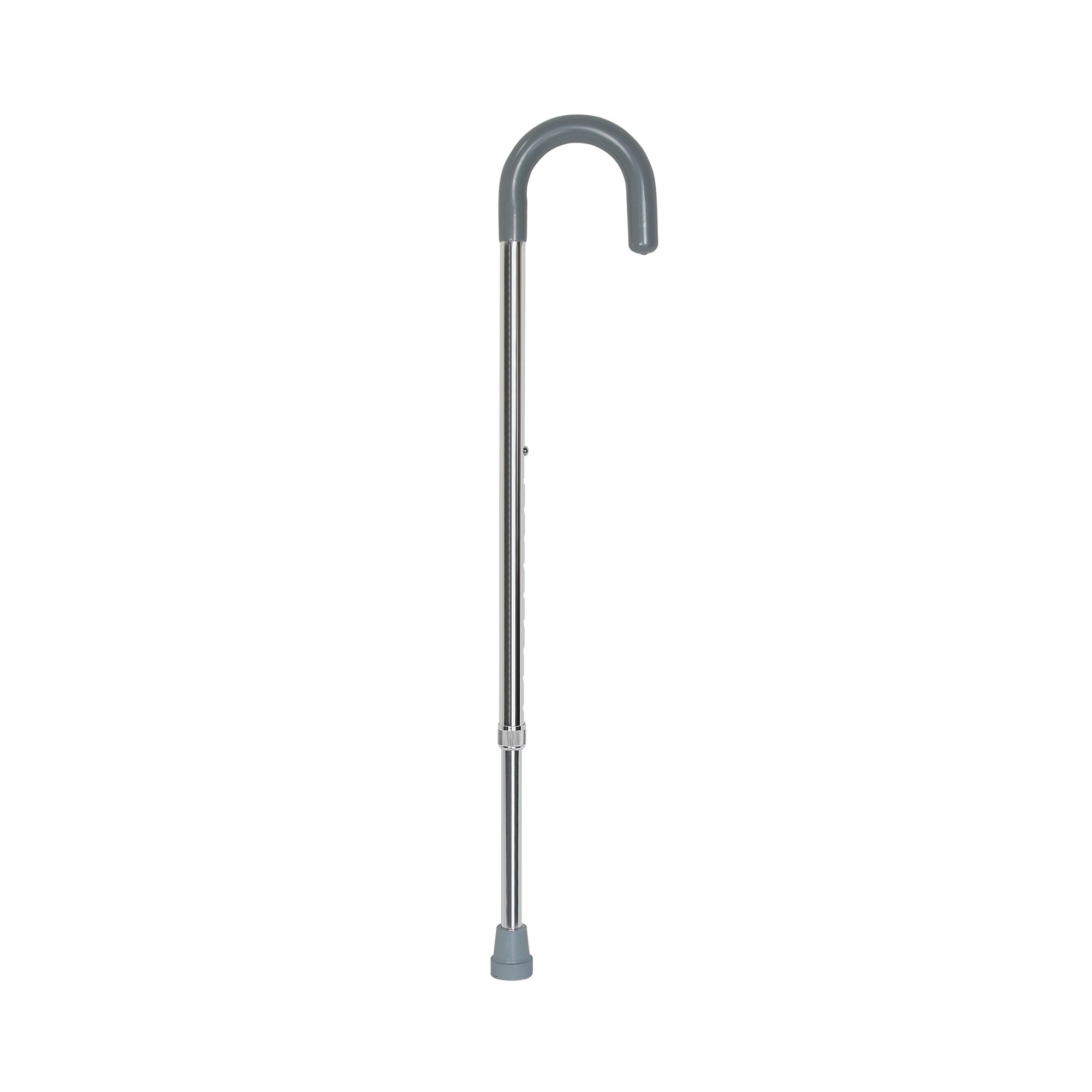McKesson Round Handle Walking Cane, Aluminum, 29-3/4 - 38-3/4 Inch Height
