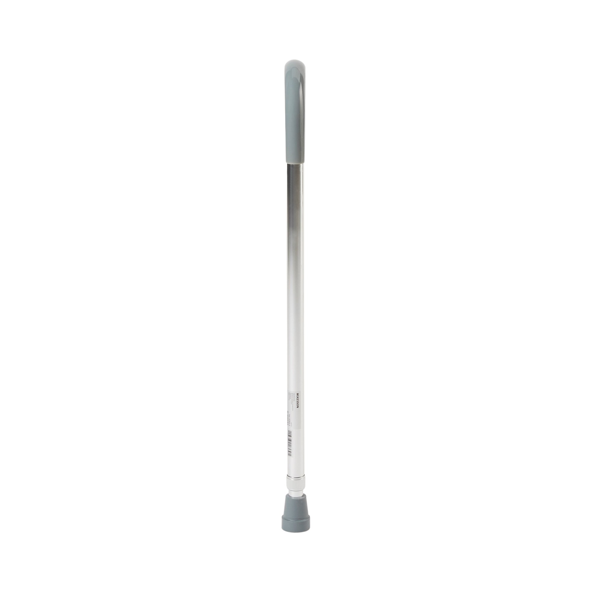 McKesson Round Handle Walking Cane, Aluminum, 29-3/4 - 38-3/4 Inch Height - Image 2