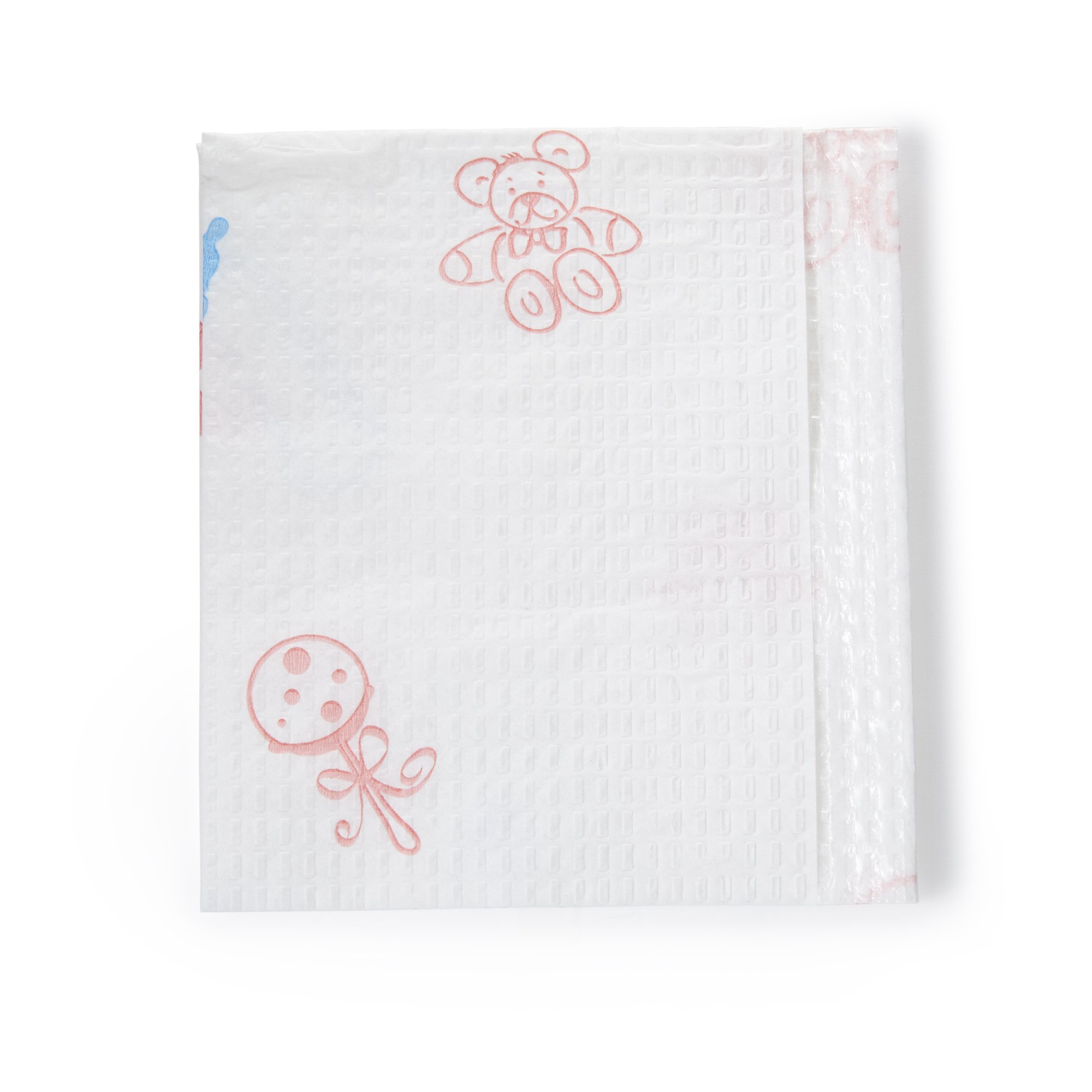 Tidi® Smooth Scale Liner Paper, 13 x 22 Inch, Print (Pins, Bottles & Carriages)