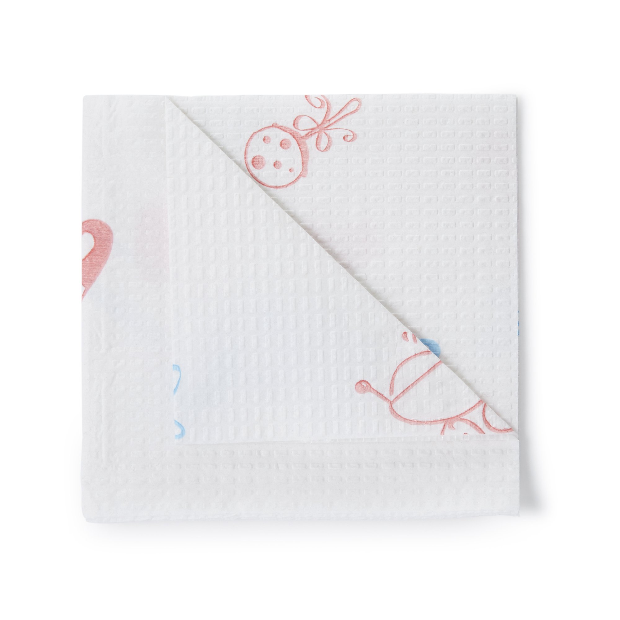 Tidi® Smooth Scale Liner Paper, 13 x 22 Inch, Print (Pins, Bottles & Carriages) - Image 2