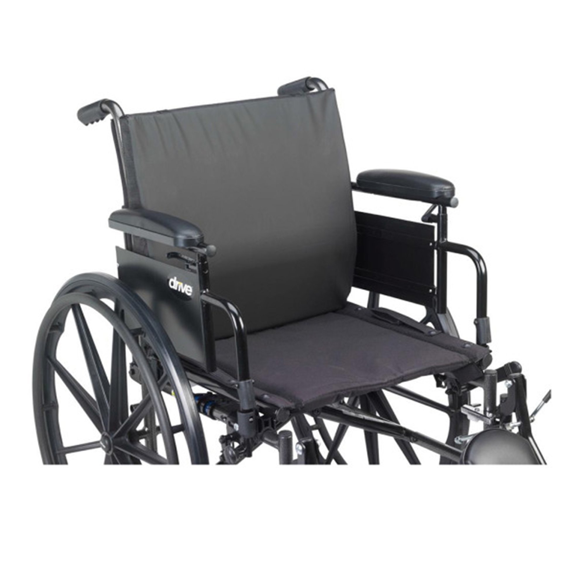 drive™ Wheelchair Back Cushion with Lumbar Support, 20 x 17 Inch - Image 3