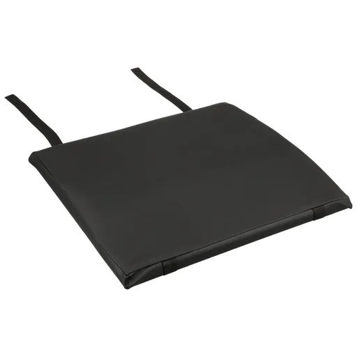 McKesson Back Support Cushion, 18 x 17 Inch, Black