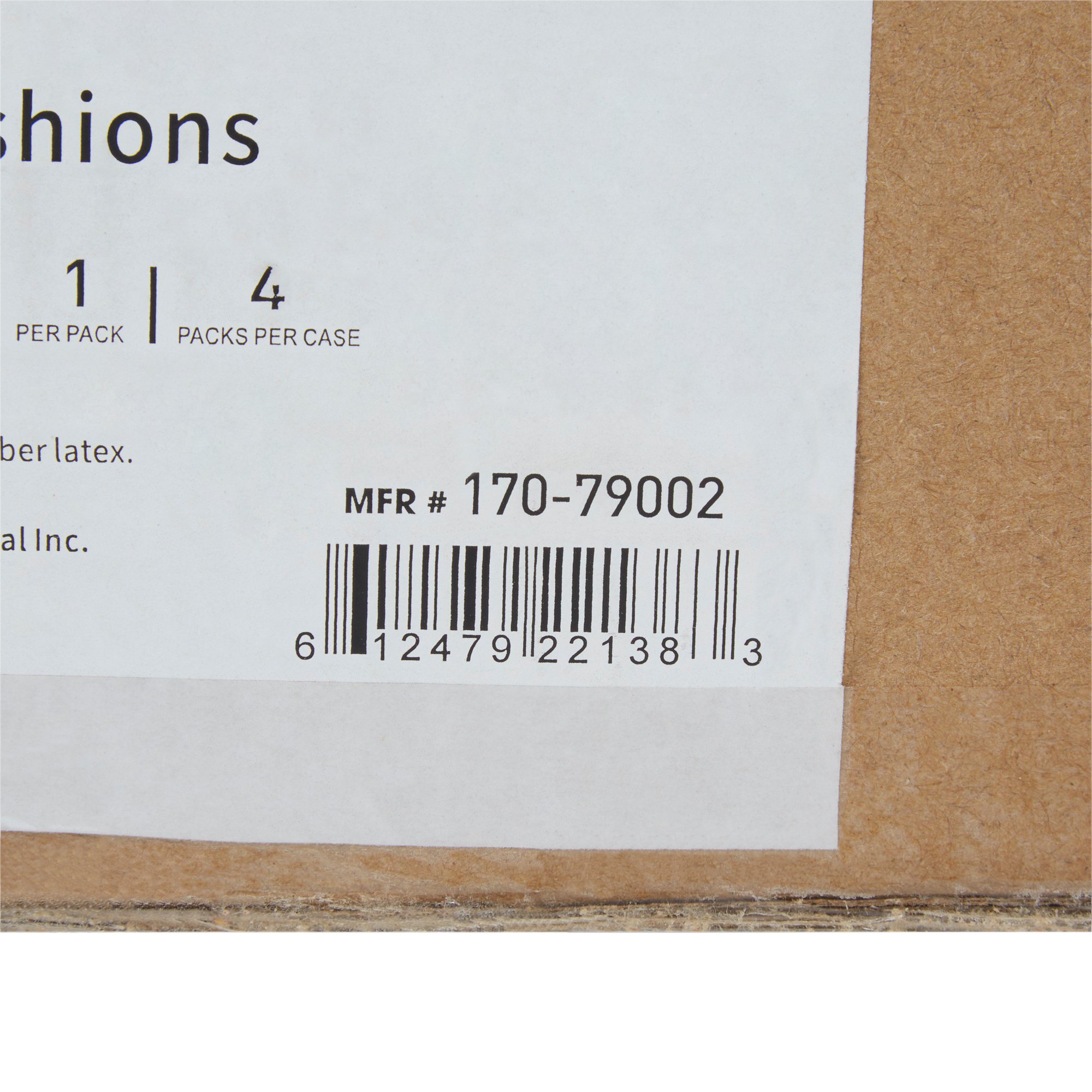 McKesson Back Support Cushion, 18 x 17 Inch, Black - Image 8