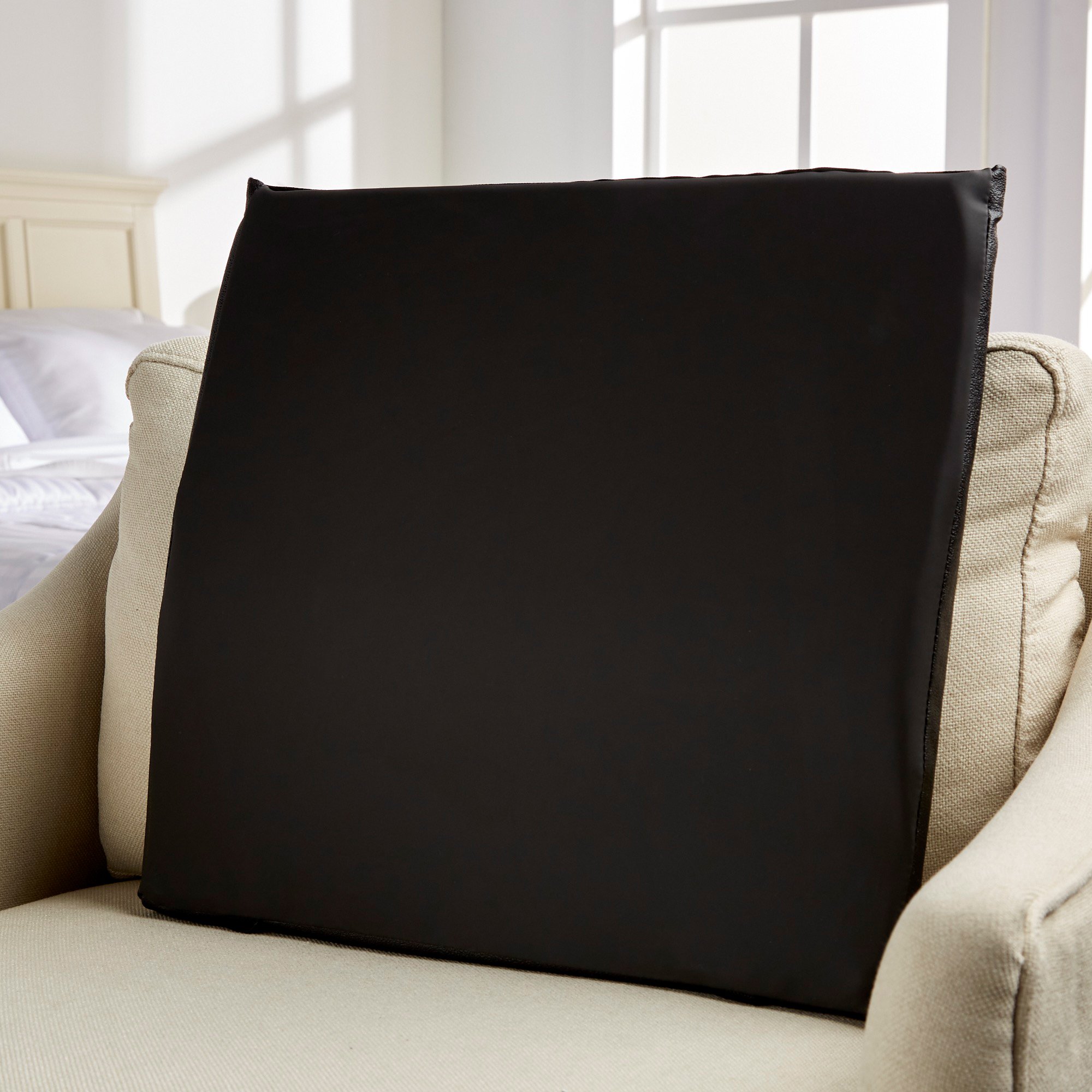 McKesson Back Support Cushion, 18 x 17 Inch, Black - Image 9