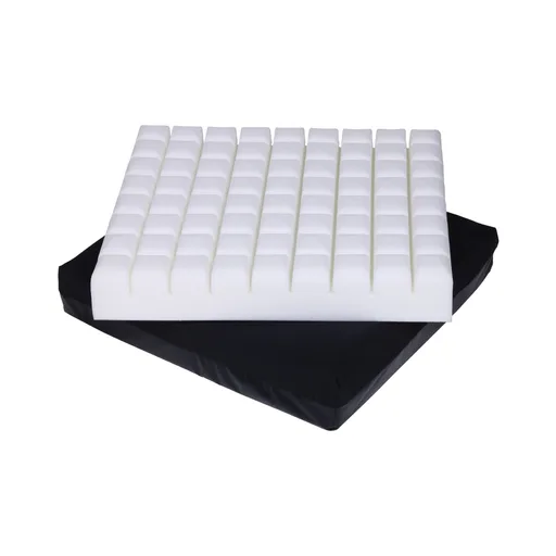 Geo-Matt® Foam PRT Seat Cushion, 18 x 16 x 3 Inch, Black