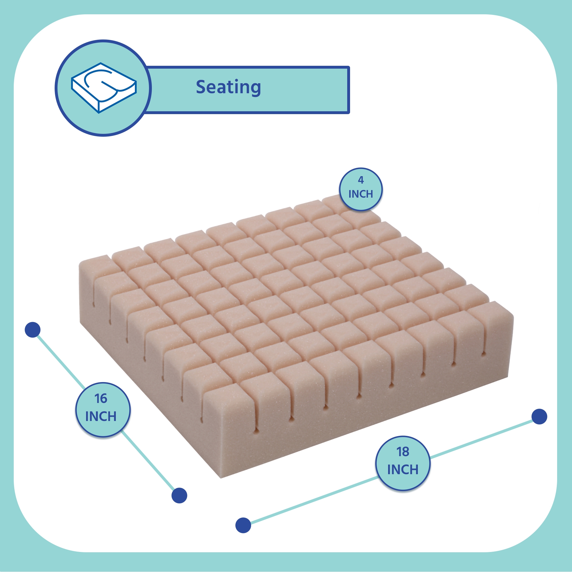 Geo-Matt® Therapeutic Seat Cushion - Image 4
