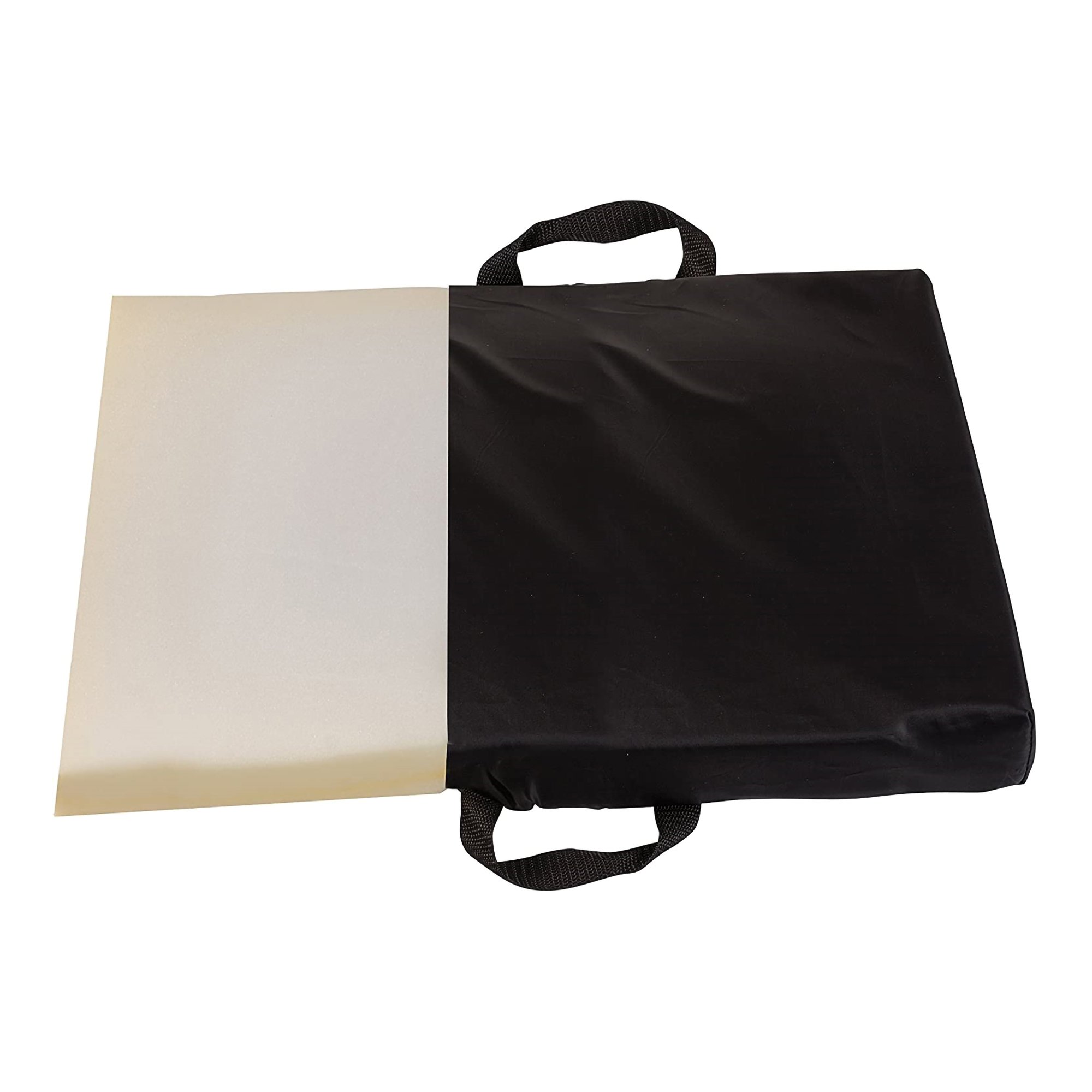 Mabis® Wheelchair Seat Cushion, Black, 16 D x 20 W x 2 H in. - Image 4