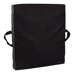 Mabis® Wheelchair Seat Cushion, Black, 16 D x 20 W x 2 H in.