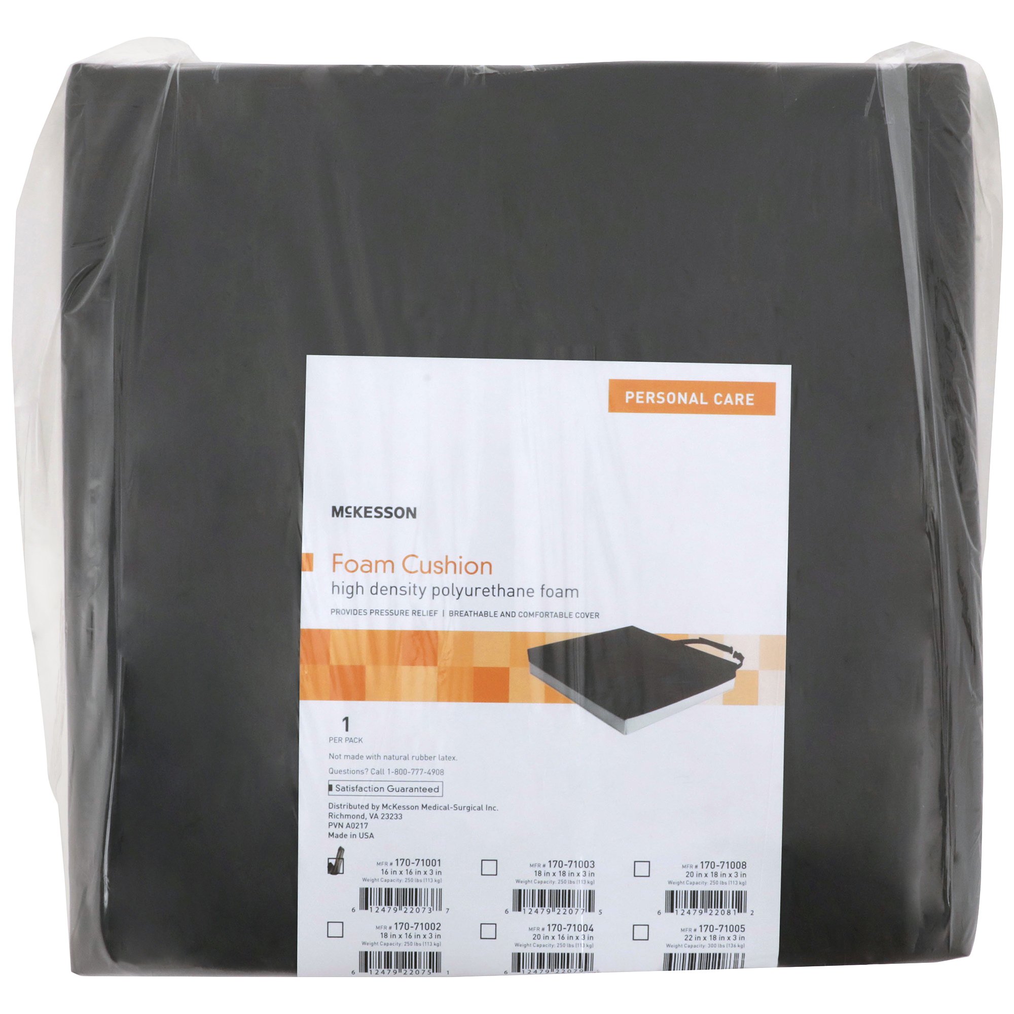 McKesson Foam Seat Cushion, 16 x 16 x 3 Inch - Image 6