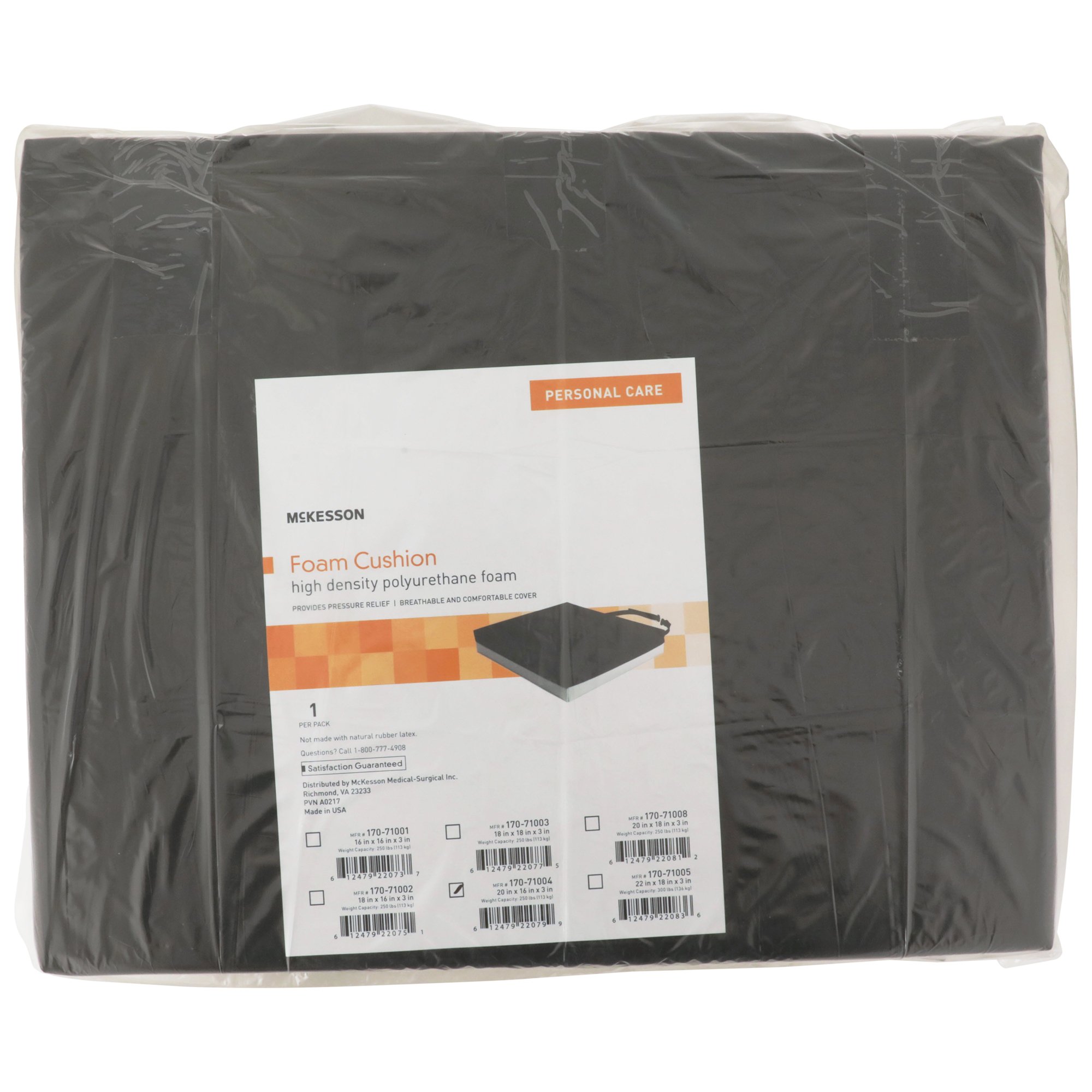 McKesson Foam Seat Cushion, 20 x 16 x 3 Inch - Image 3