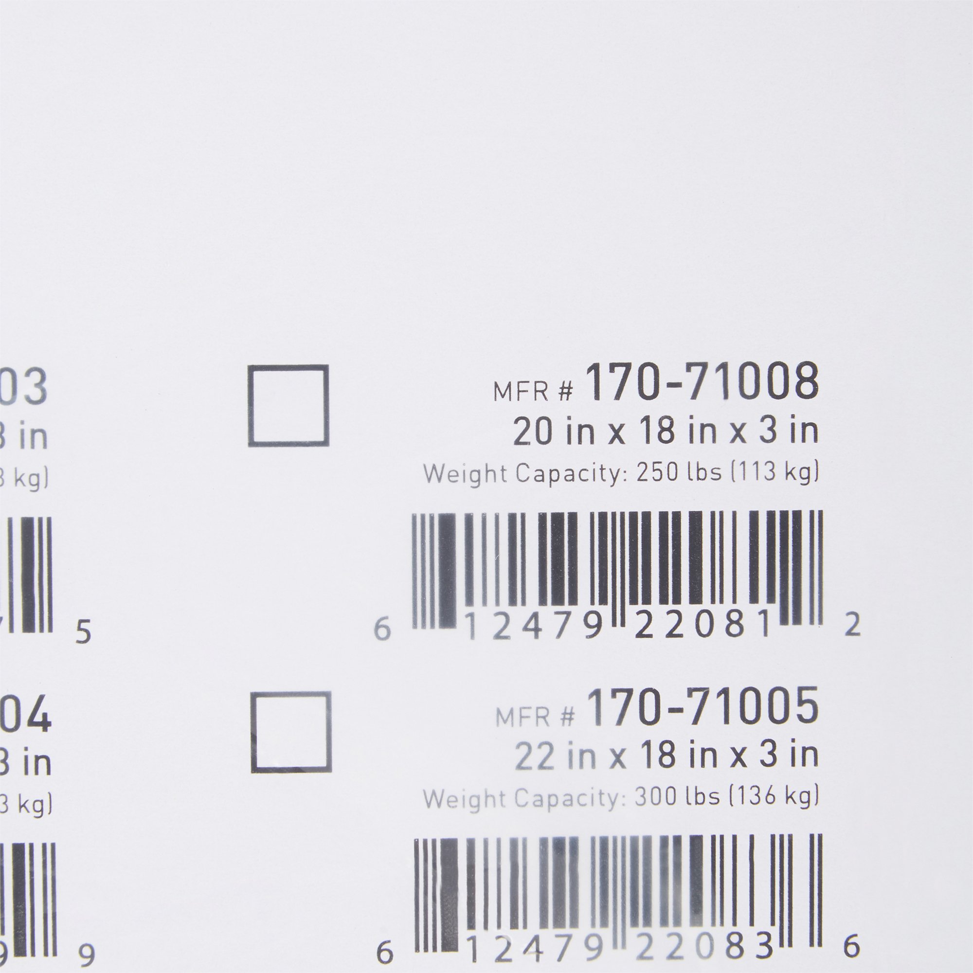 McKesson Foam Seat Cushion, 20 x 18 x 3 Inch - Image 3