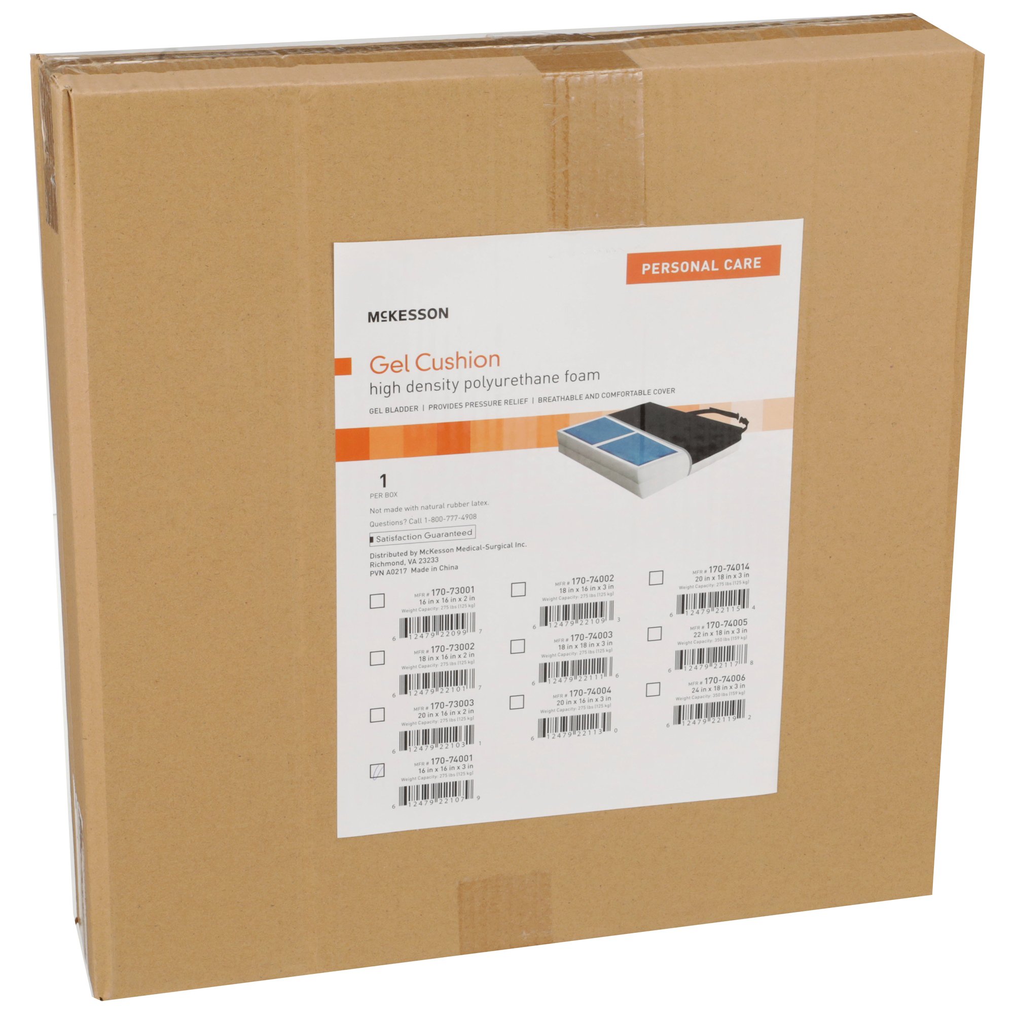 McKesson Molded Foam Seat Cushion, 16 x 16 x 3 Inch - Image 3