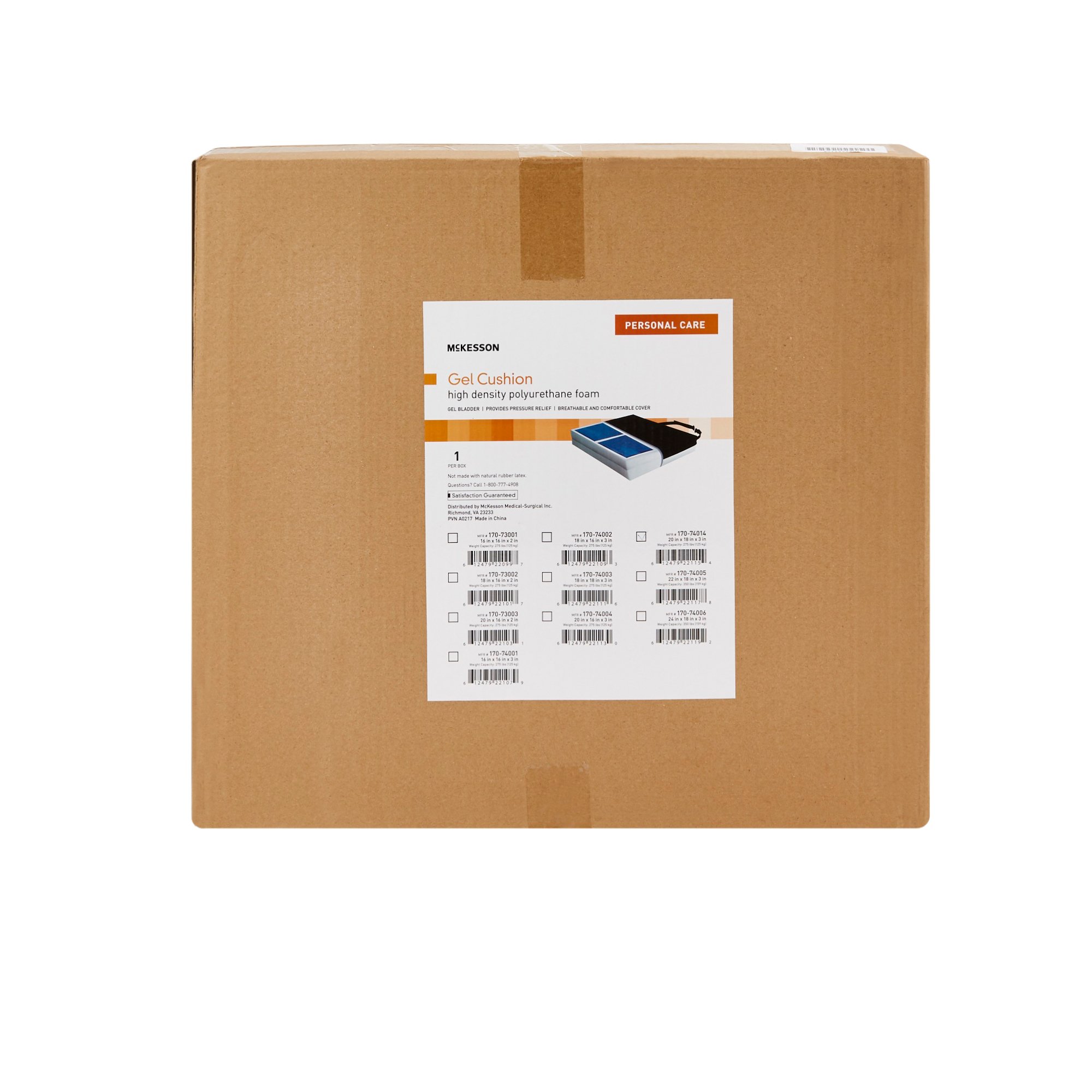 McKesson Molded Foam Seat Cushion, 20 x 18 x 3 Inch - Image 3