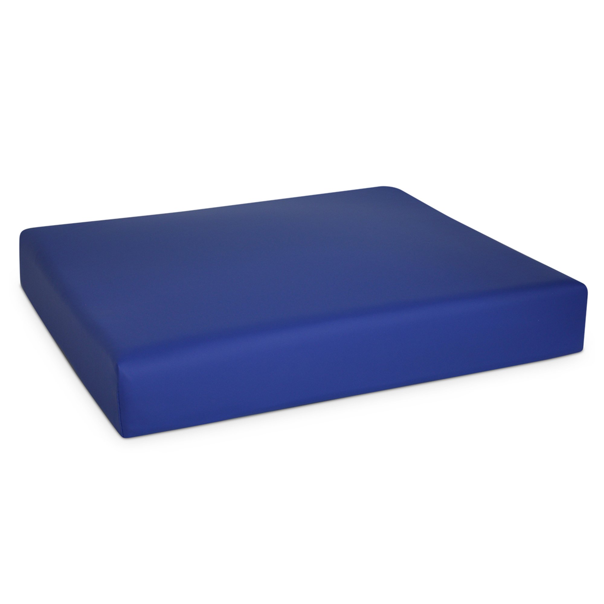 NYOrtho Seat Cushion, 18 in. W x 16 in. D x 2 in. H, Gel / Foam, Blue
