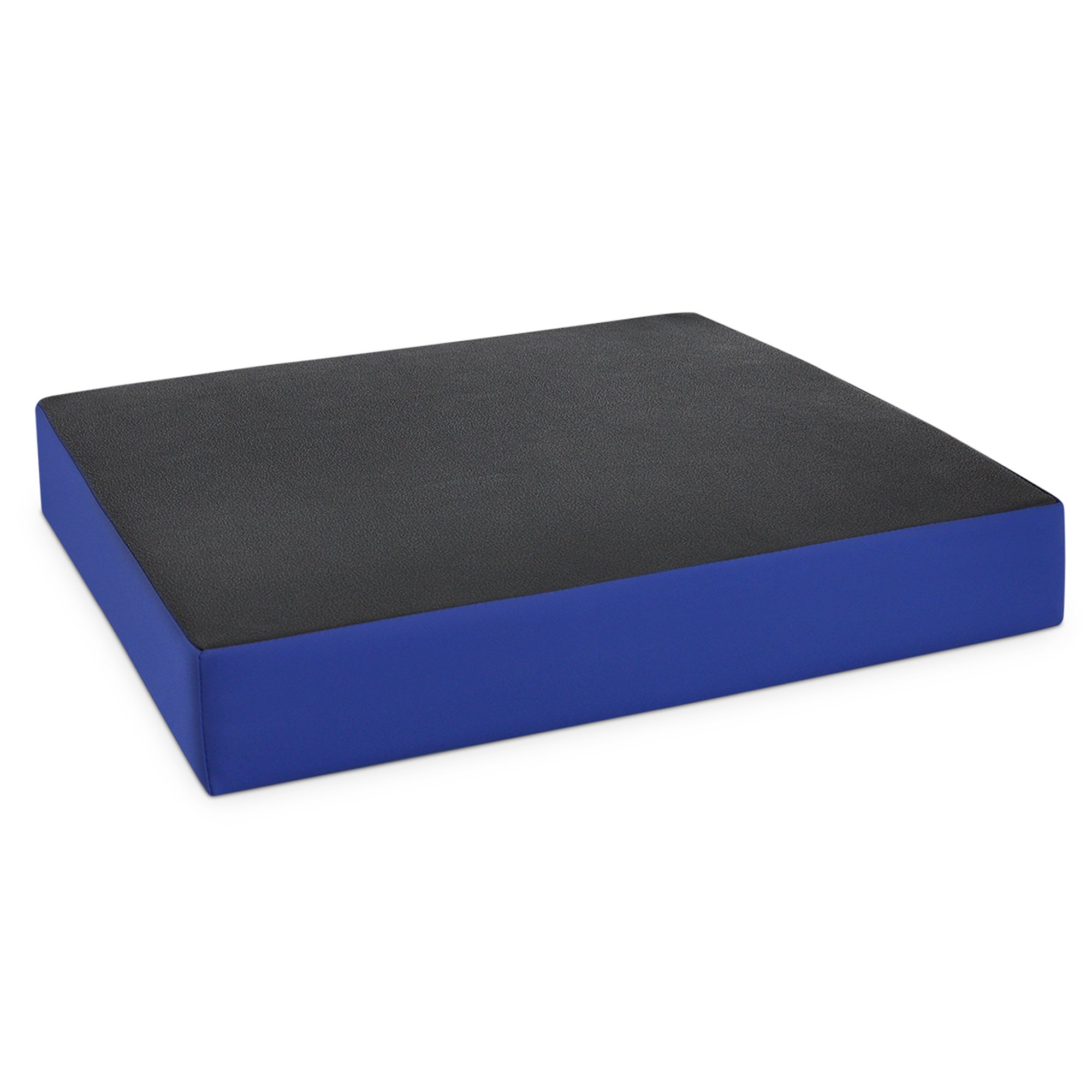 NYOrtho Seat Cushion, 18 in. W x 16 in. D x 2 in. H, Gel / Foam, Blue - Image 2