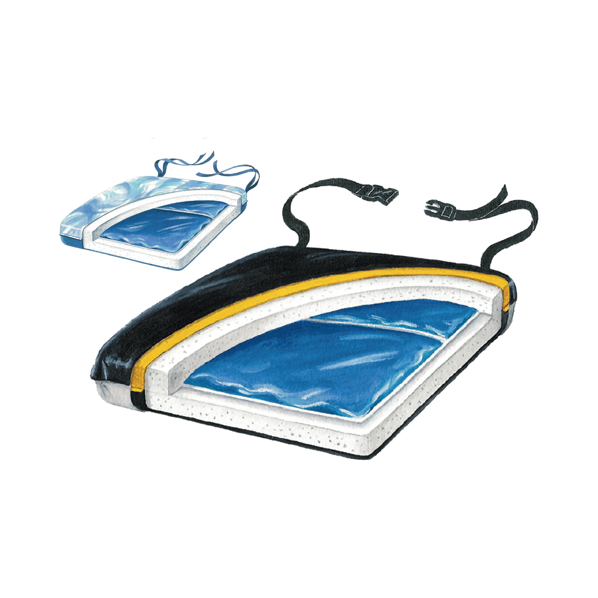 Skil-Care™ Thin-Line Seat Cushion Size 16 by 18
