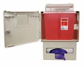 Complete Locking In-Room System Sharps Container