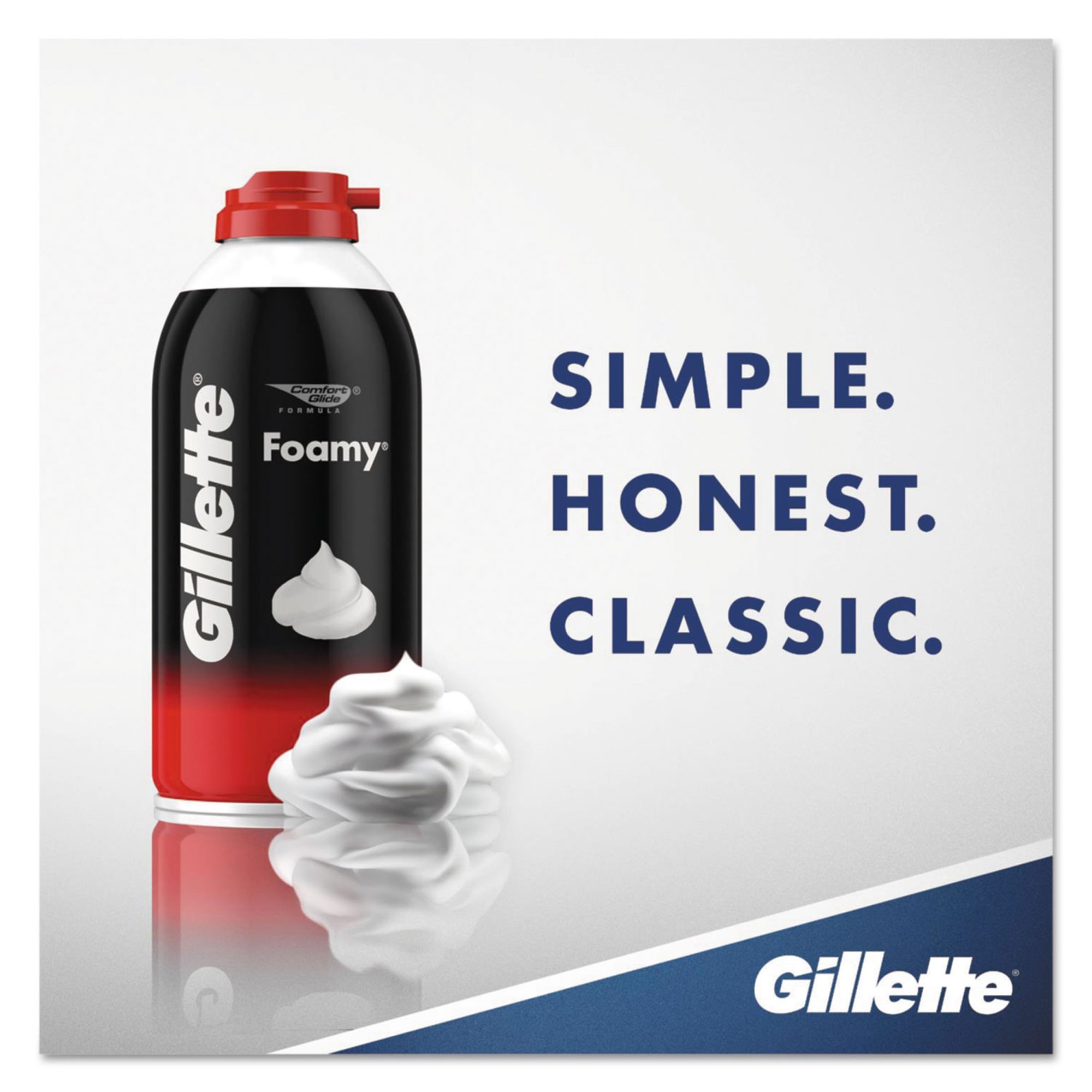 Gillette® Foamy® Shaving Cream Regular Scent - Image 3