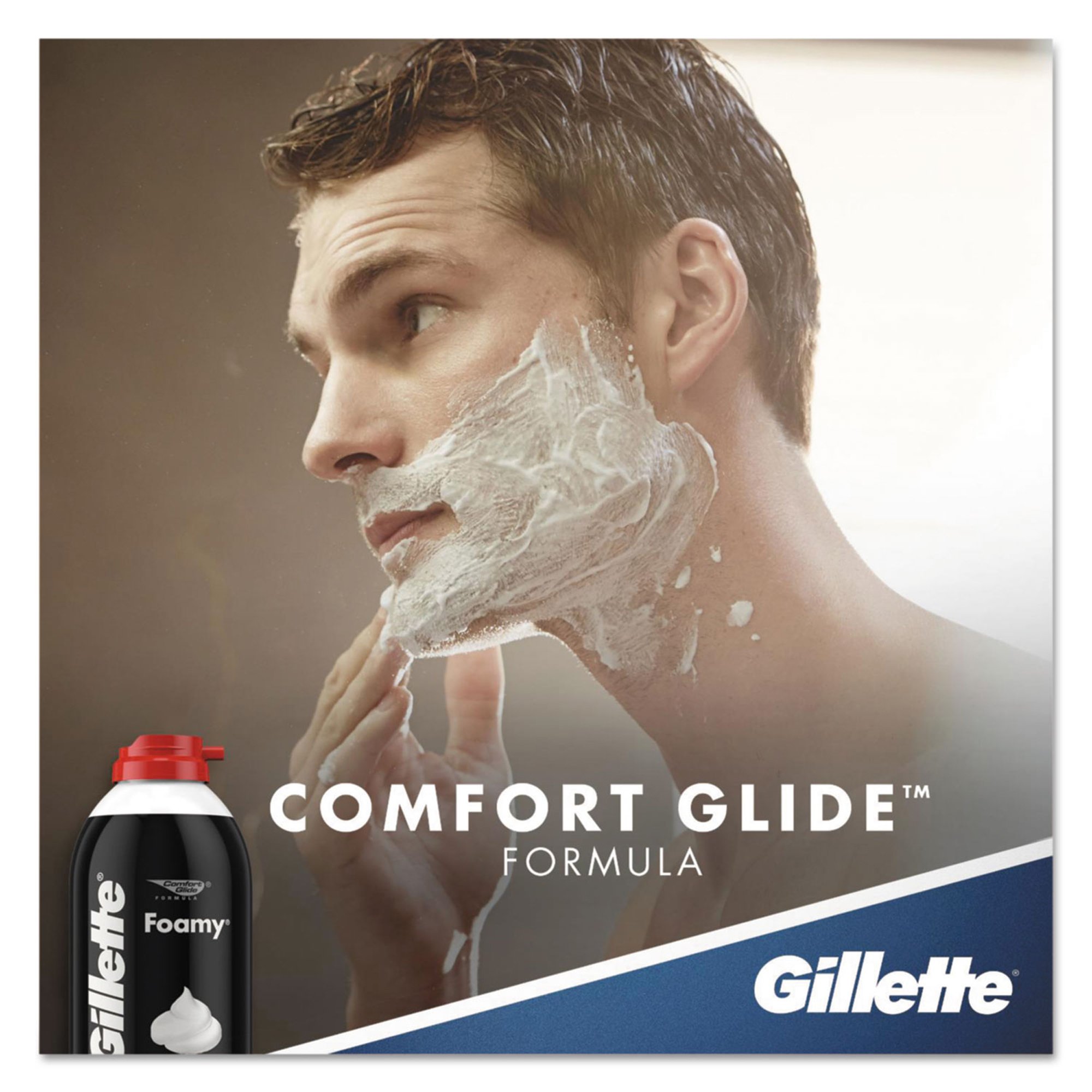 Gillette® Foamy® Shaving Cream Regular Scent - Image 5