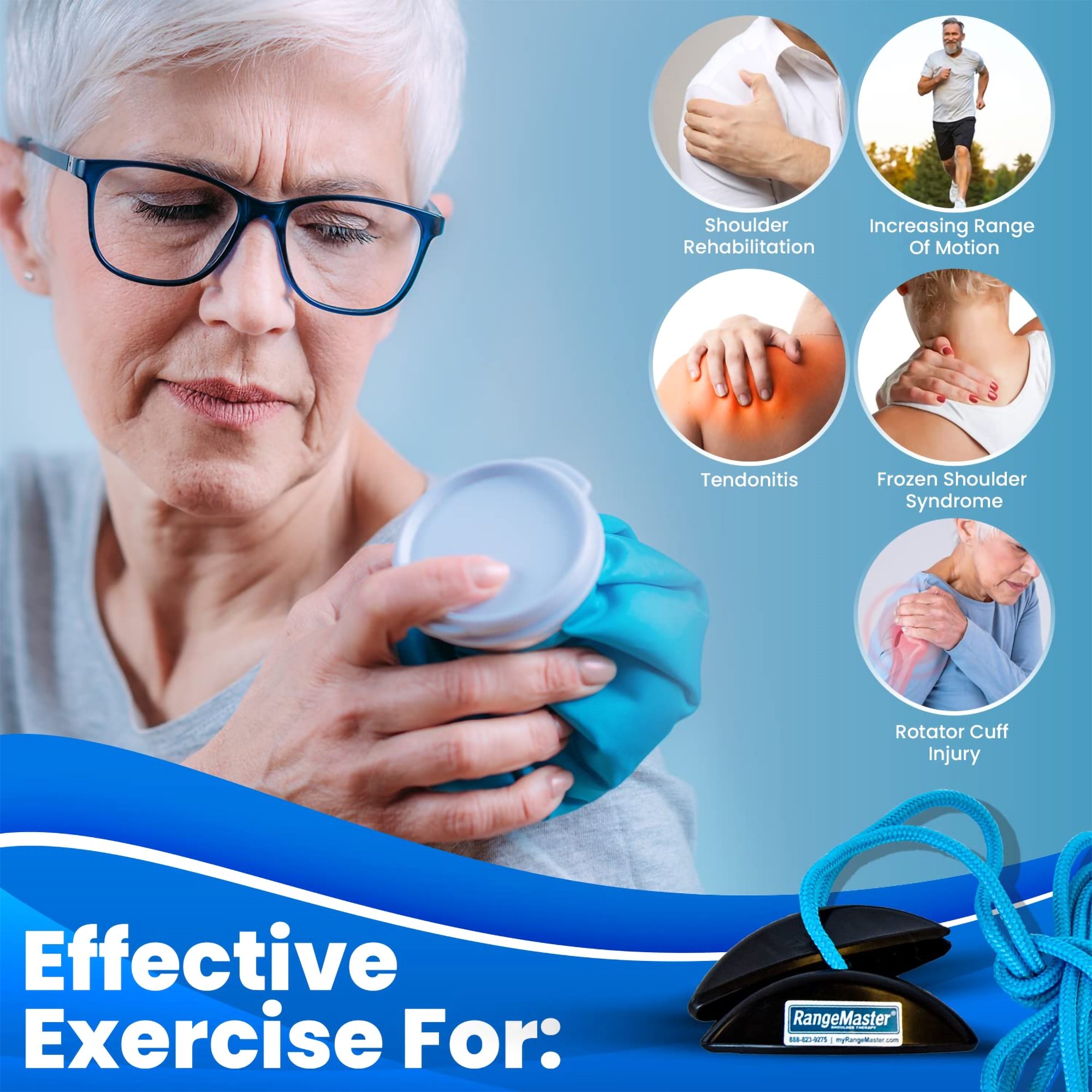 BlueRanger™ Shoulder Pulley Exerciser - Image 3