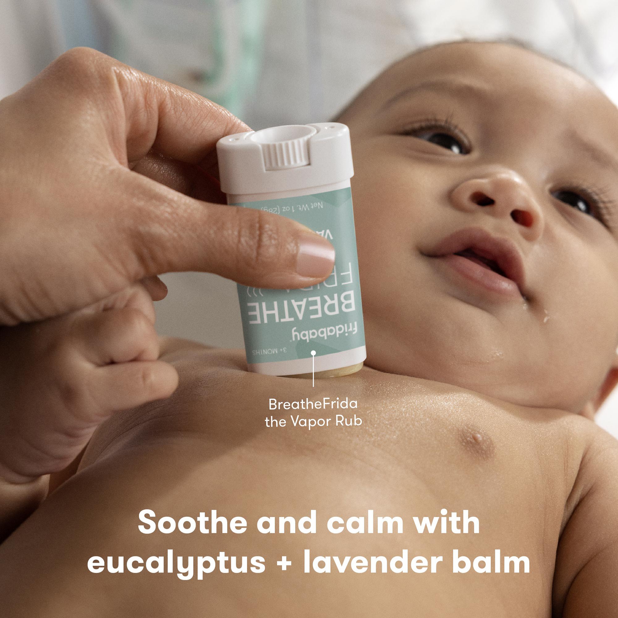 frida baby Sick Day Prep Kit, NoseFrida + Filters, Accu-Dose, Wipes & Vapor Rub - Image 5