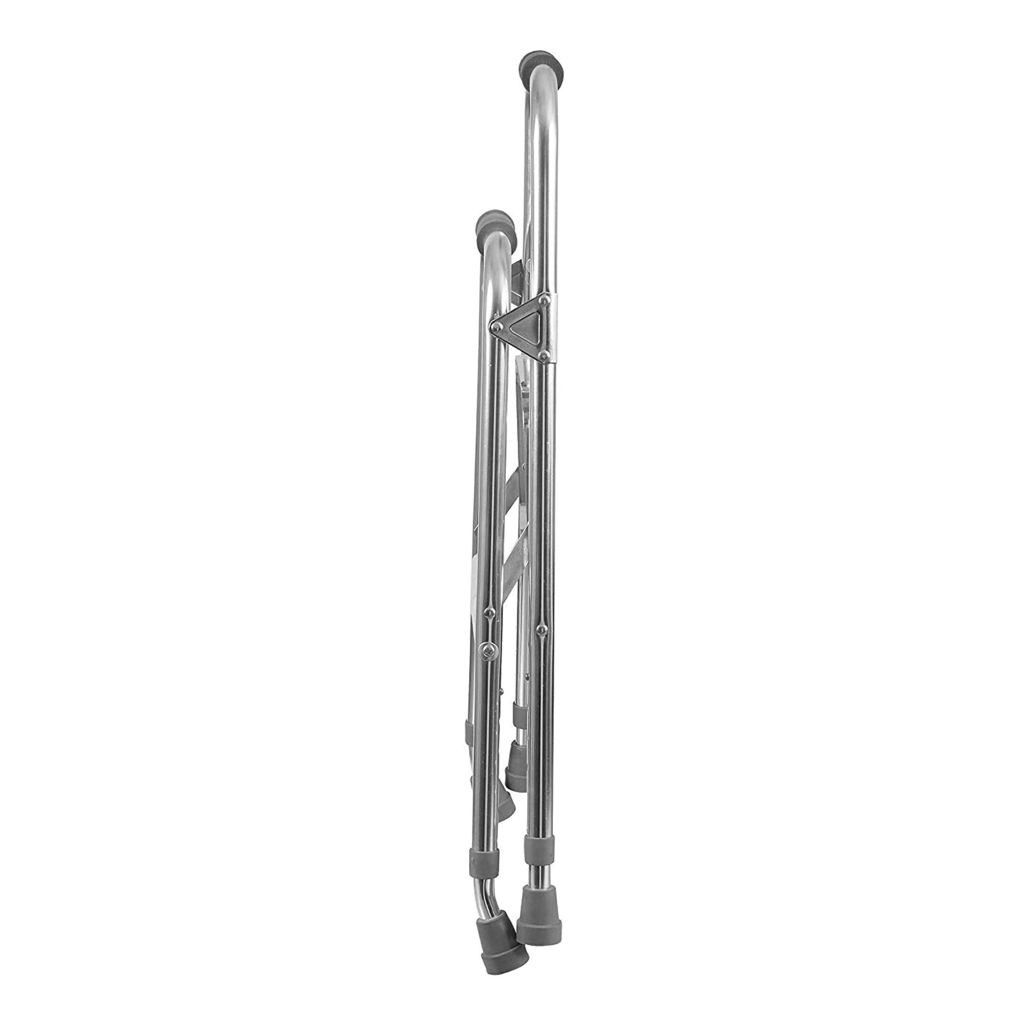 DMI® Folding Walker, Silver - Image 2