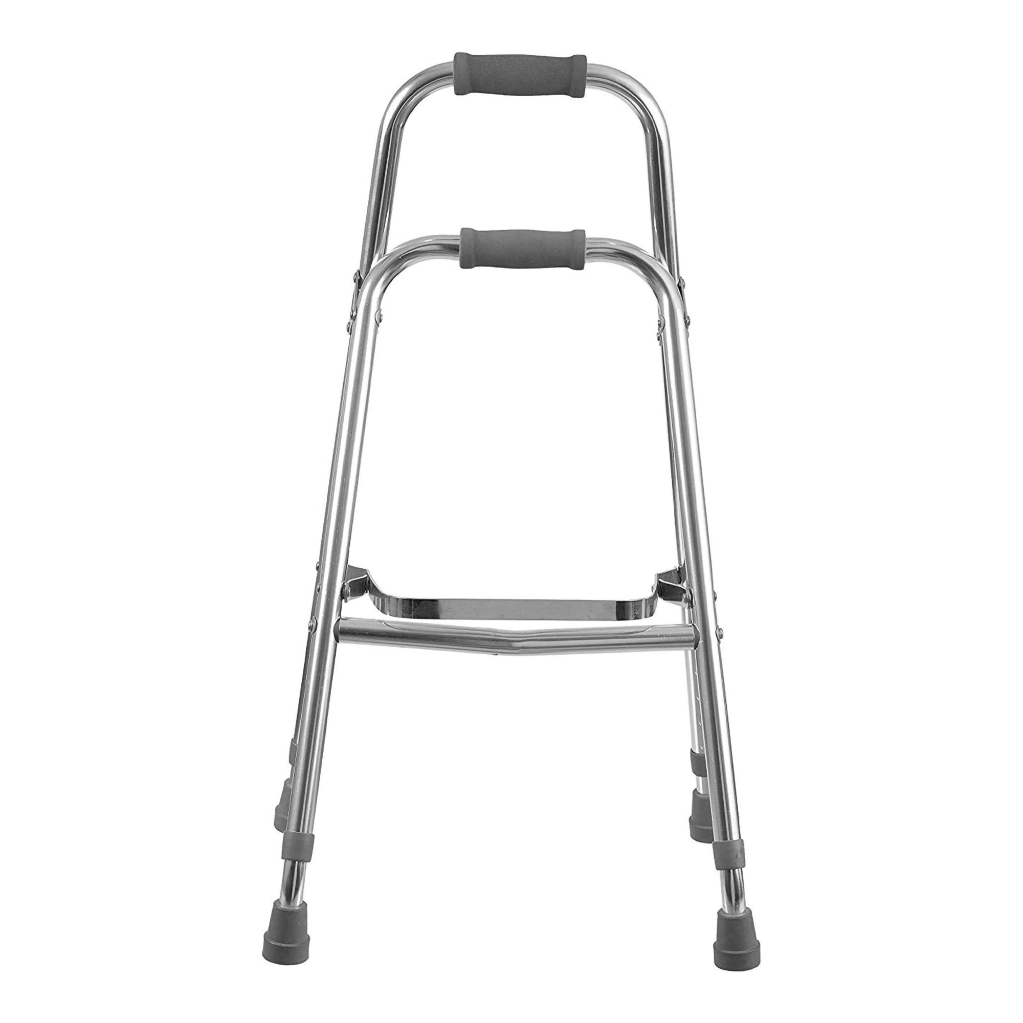 DMI® Folding Walker, Silver - Image 3