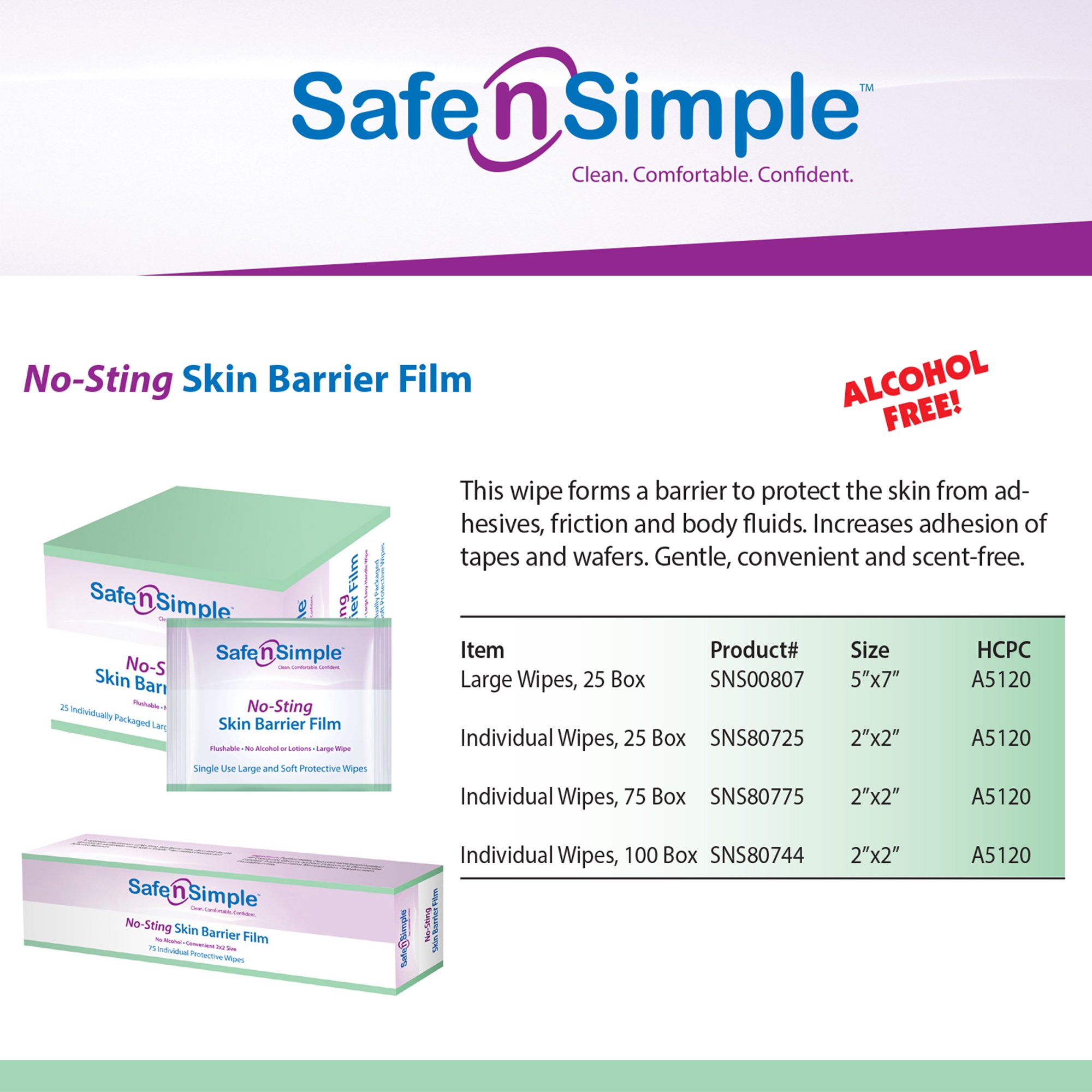 Safe n Simple™ Barrier Wipe - Image 7