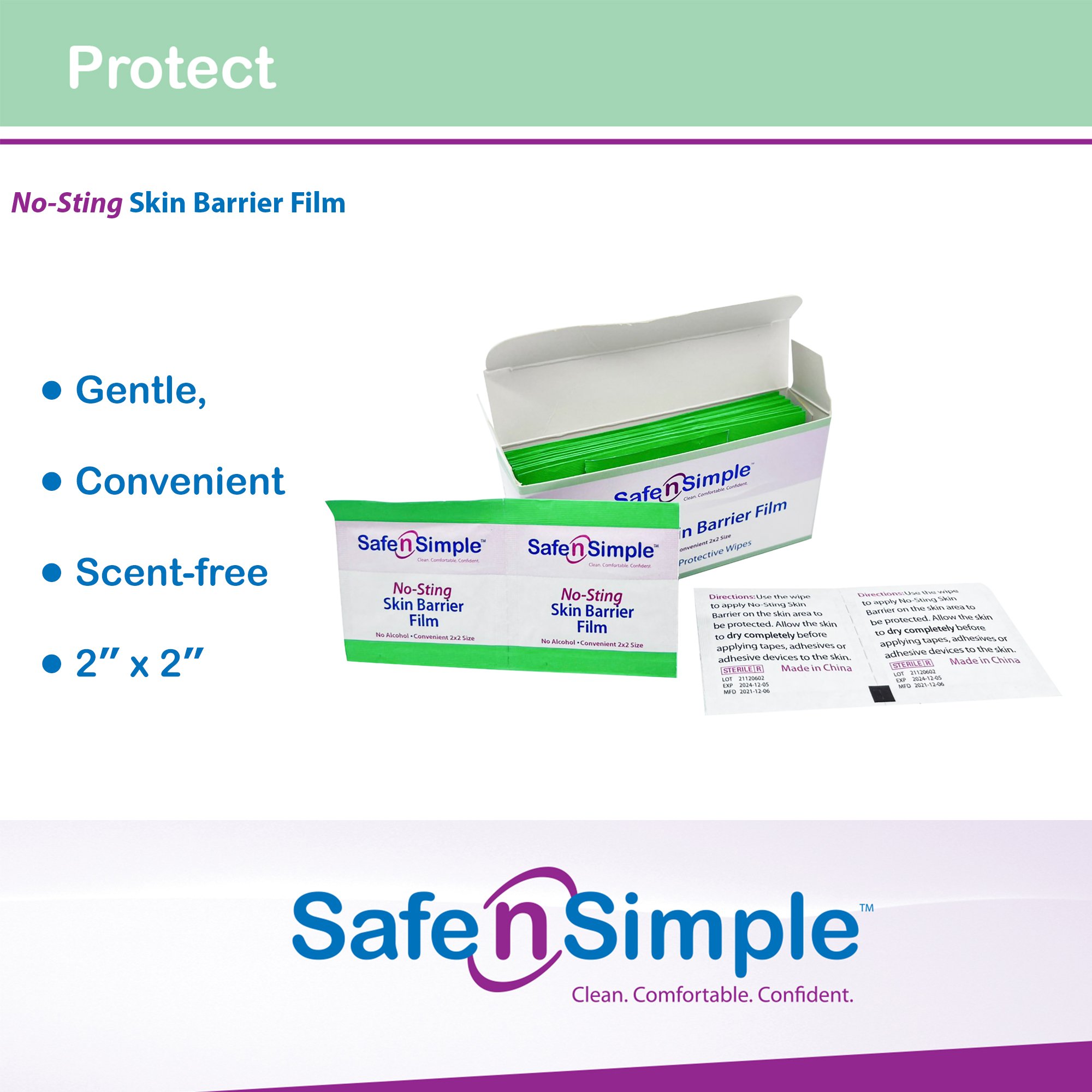 Safe n Simple™ Barrier Wipe - Image 9