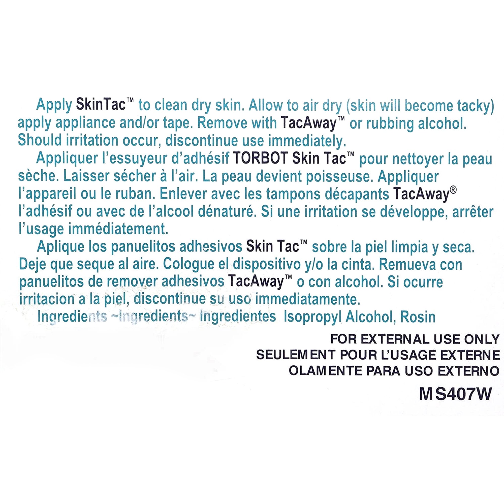 Skin Tac™ Skin Barrier Wipe - Image 2