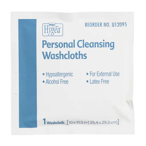 Hygea® Scented Multi-Purpose Skin Cleansing Towelette, Individual Packet