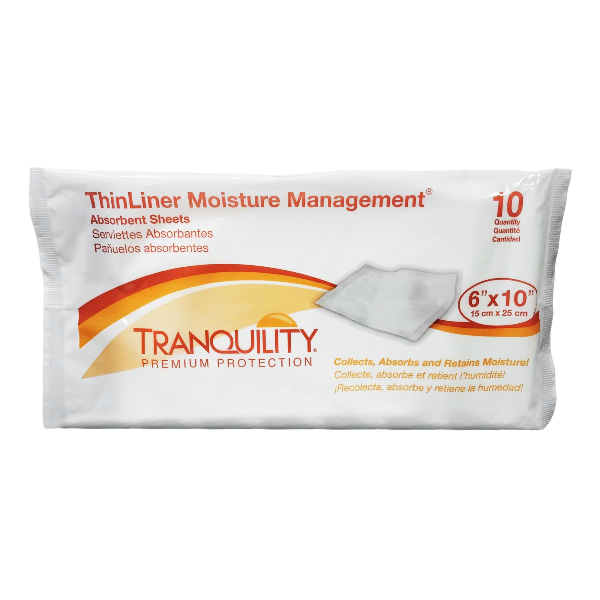 Tranquility ThinLiner® Skin Fold Pad, 6 x 10 Inch - Image 2