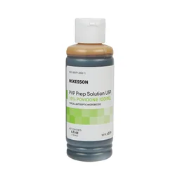McKesson Microbicide Antiseptic PVP Scrub Solution, 4-ounce bottle