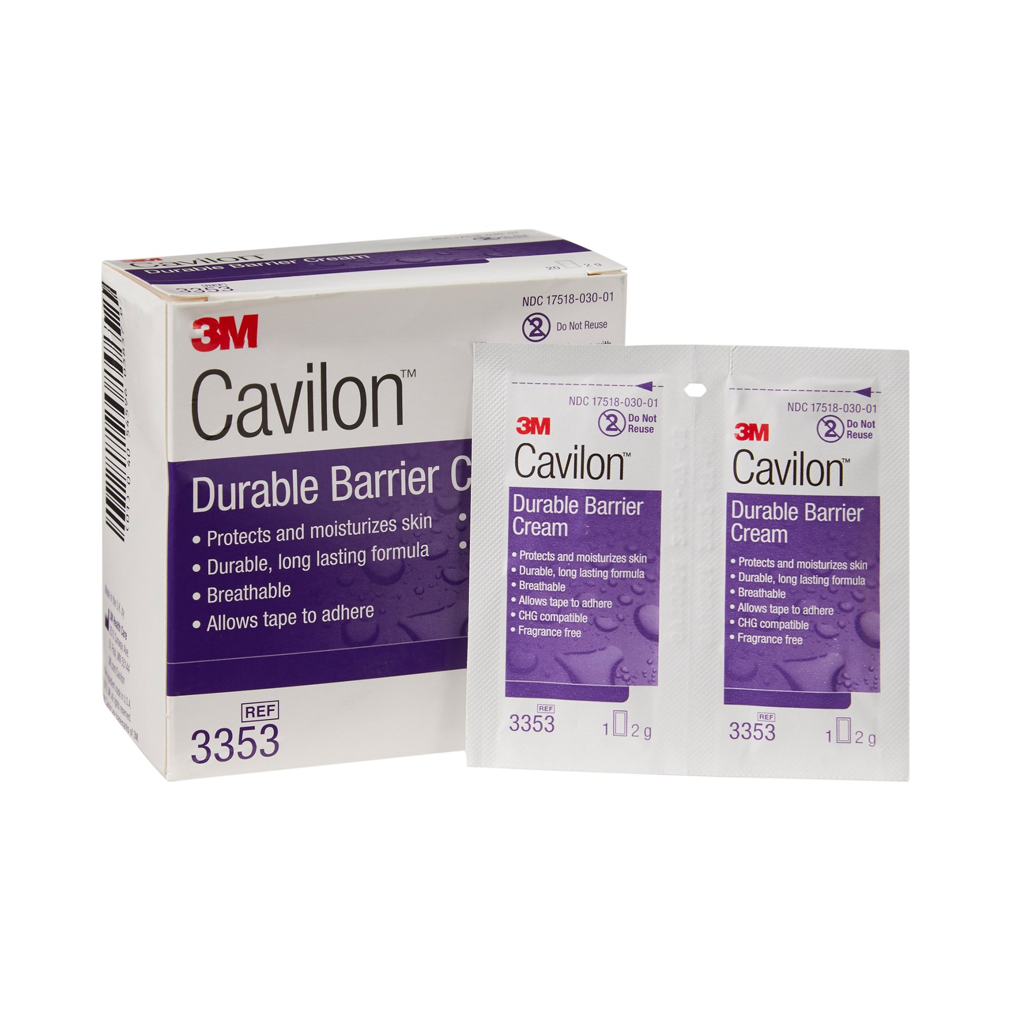 3M Cavilon™ Skin Protectant, Unscented Cream - Image 2