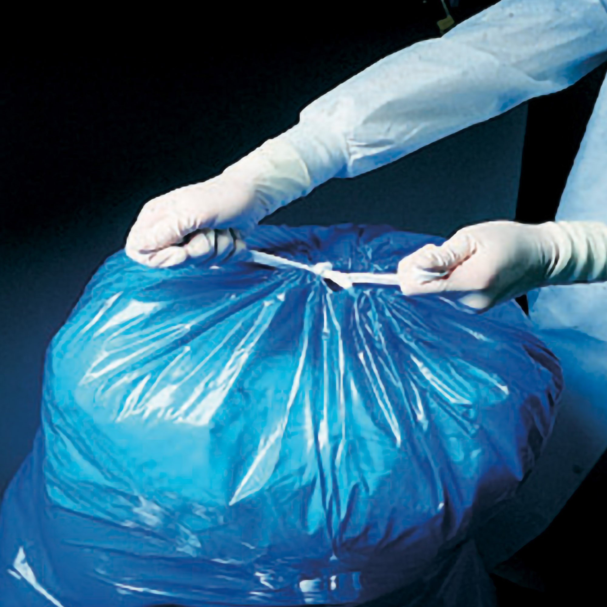 McKesson Soiled Linen Bag, Blue, 30 - 33 gal. Capacity, Fits Hamper Stand 198683