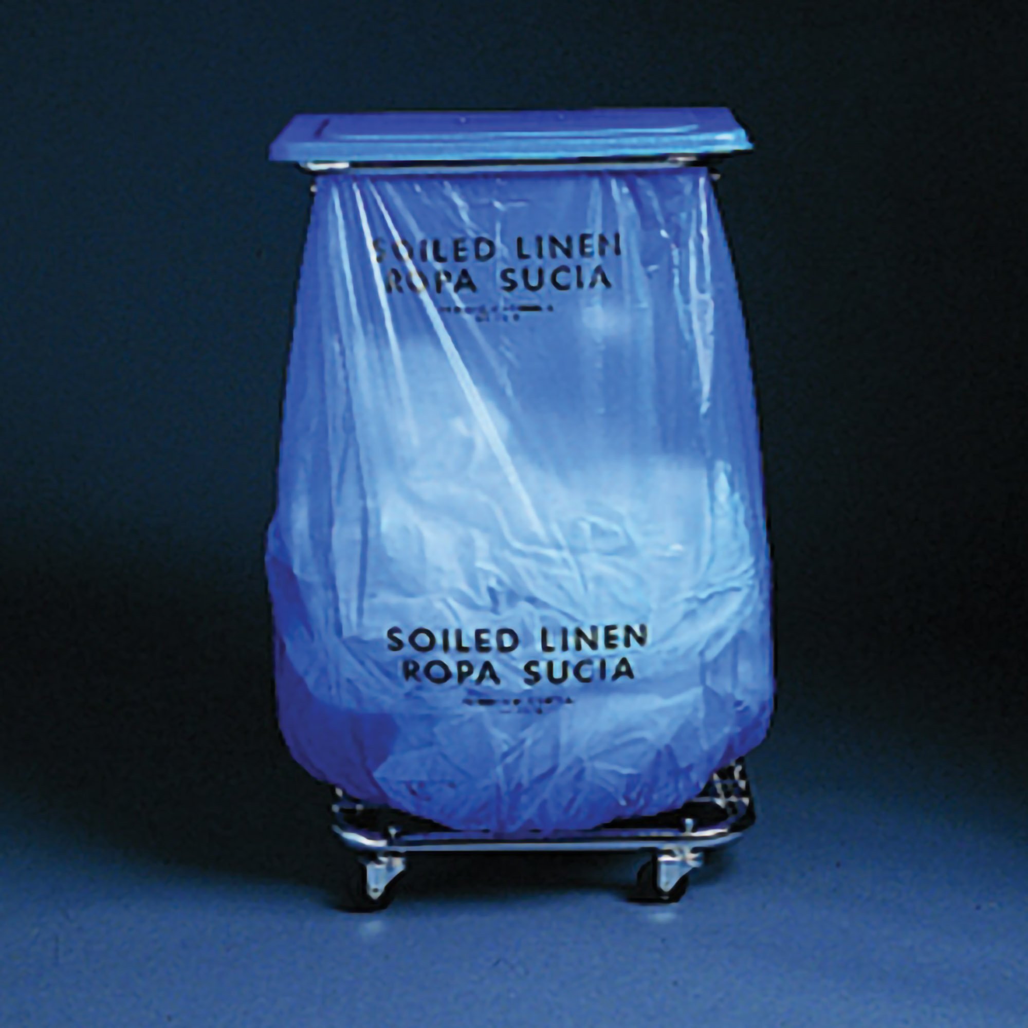 McKesson Soiled Linen Bag, Blue, 30 - 33 gal. Capacity, Fits Hamper Stand 198683