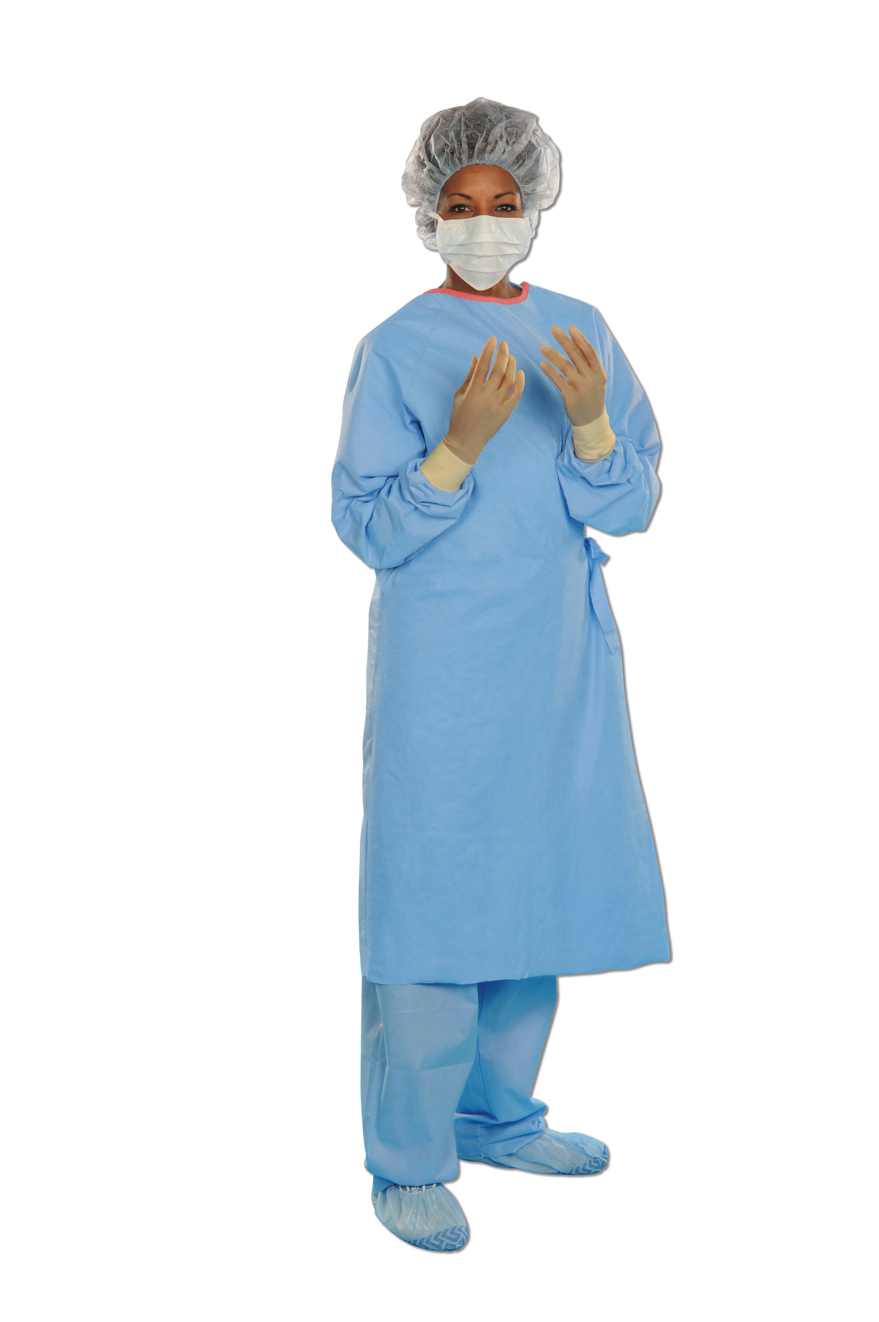 Aero Blue Surgical Gown with Towel