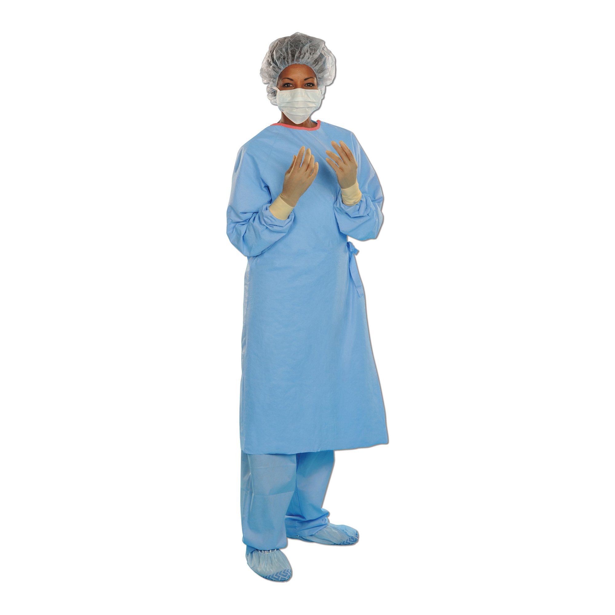 Aero Blue Surgical Gown with Towel, 2X Large