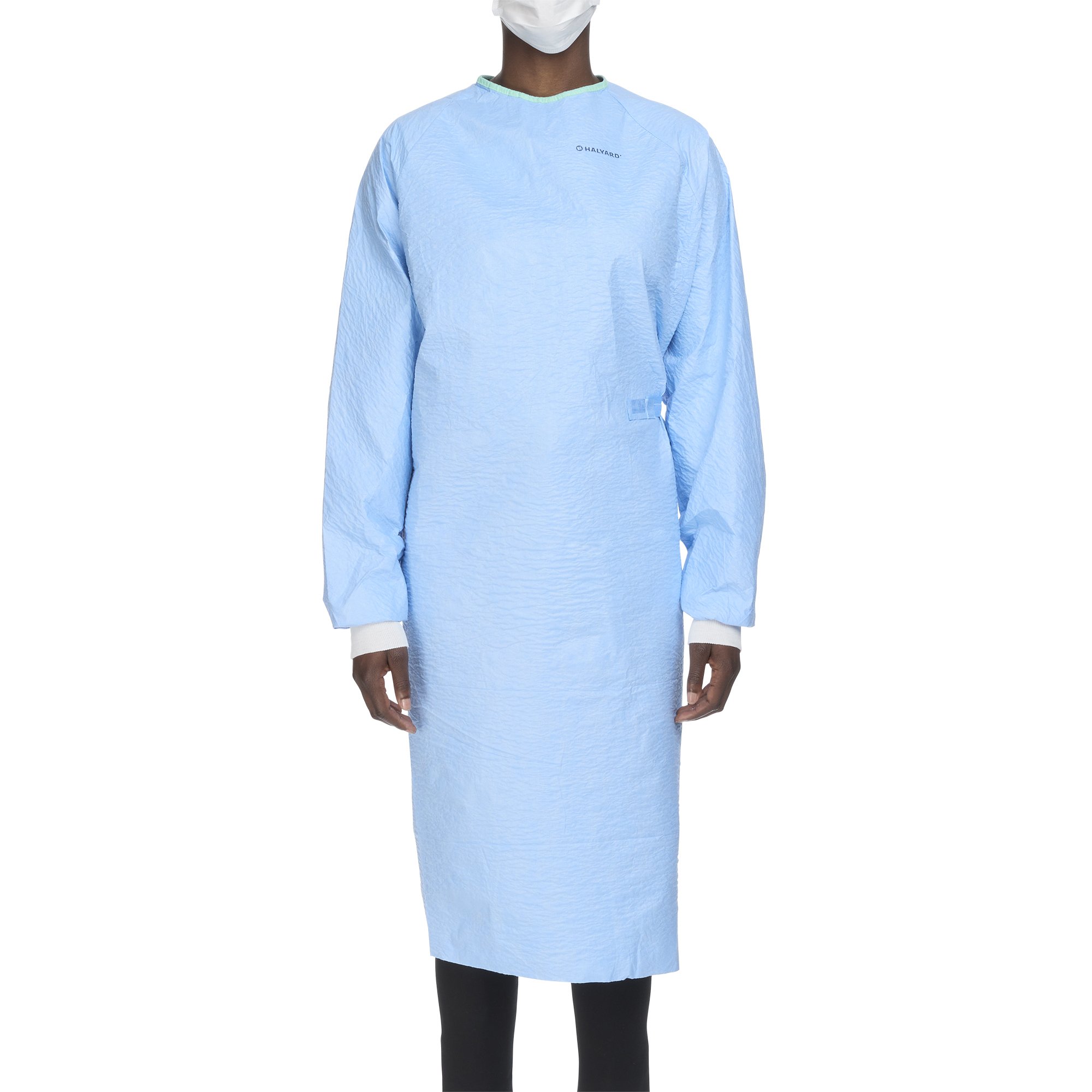 Aero Blue Surgical Gown with Towel, Large