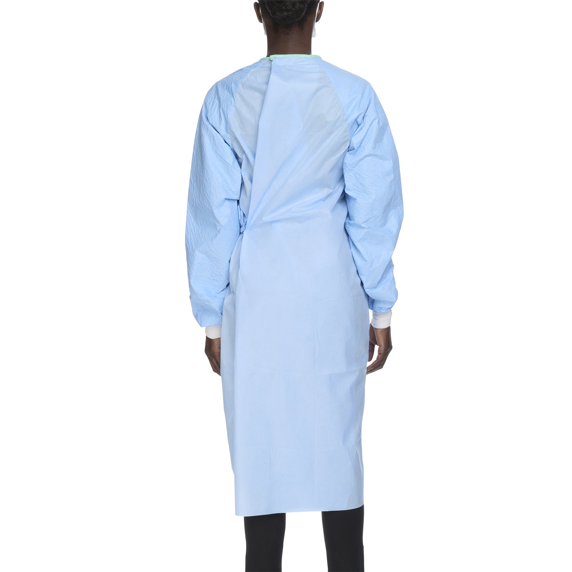 Aero Blue Surgical Gown with Towel, Large - Image 2