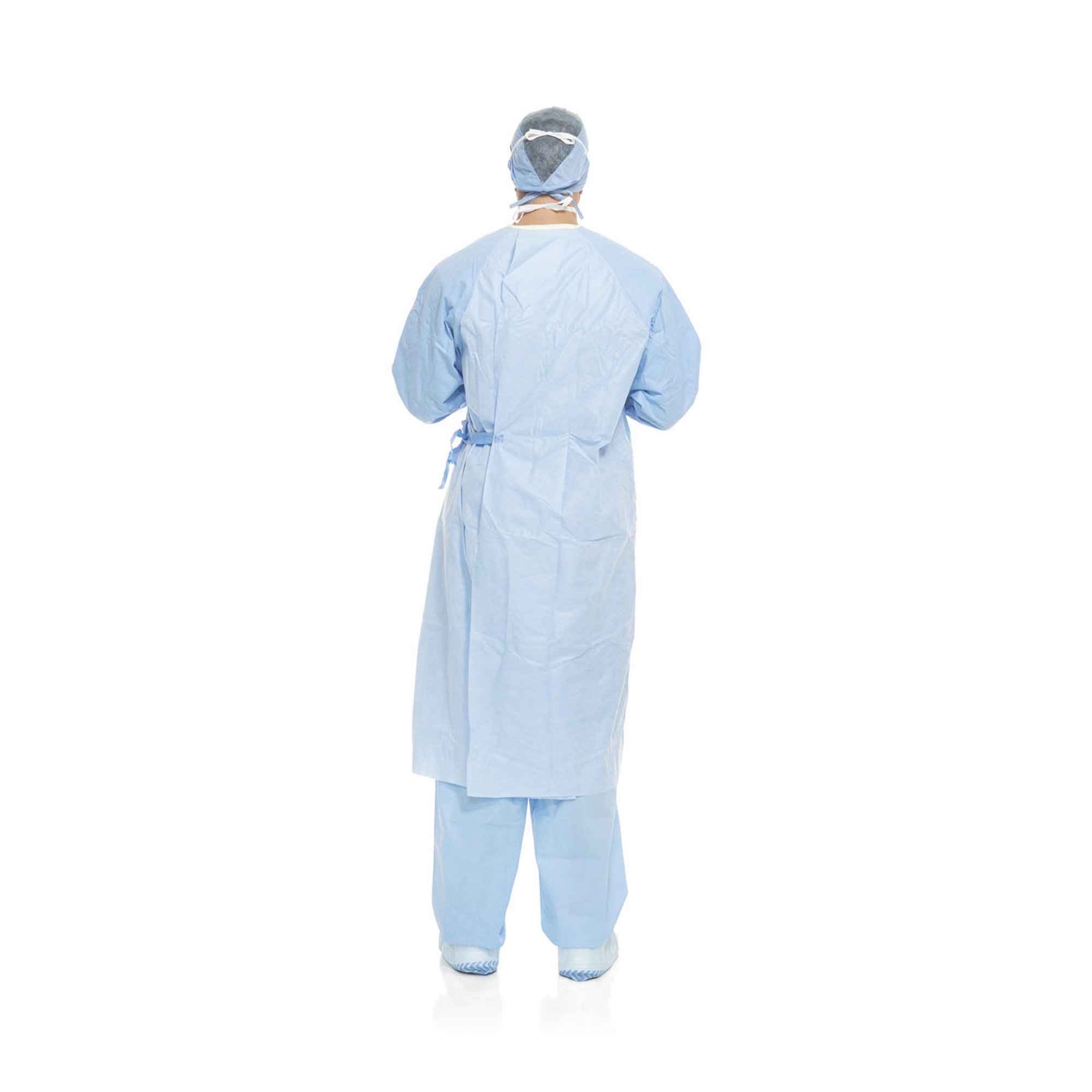 Aero Blue Surgical Gown with Towel, X-Large - Image 2