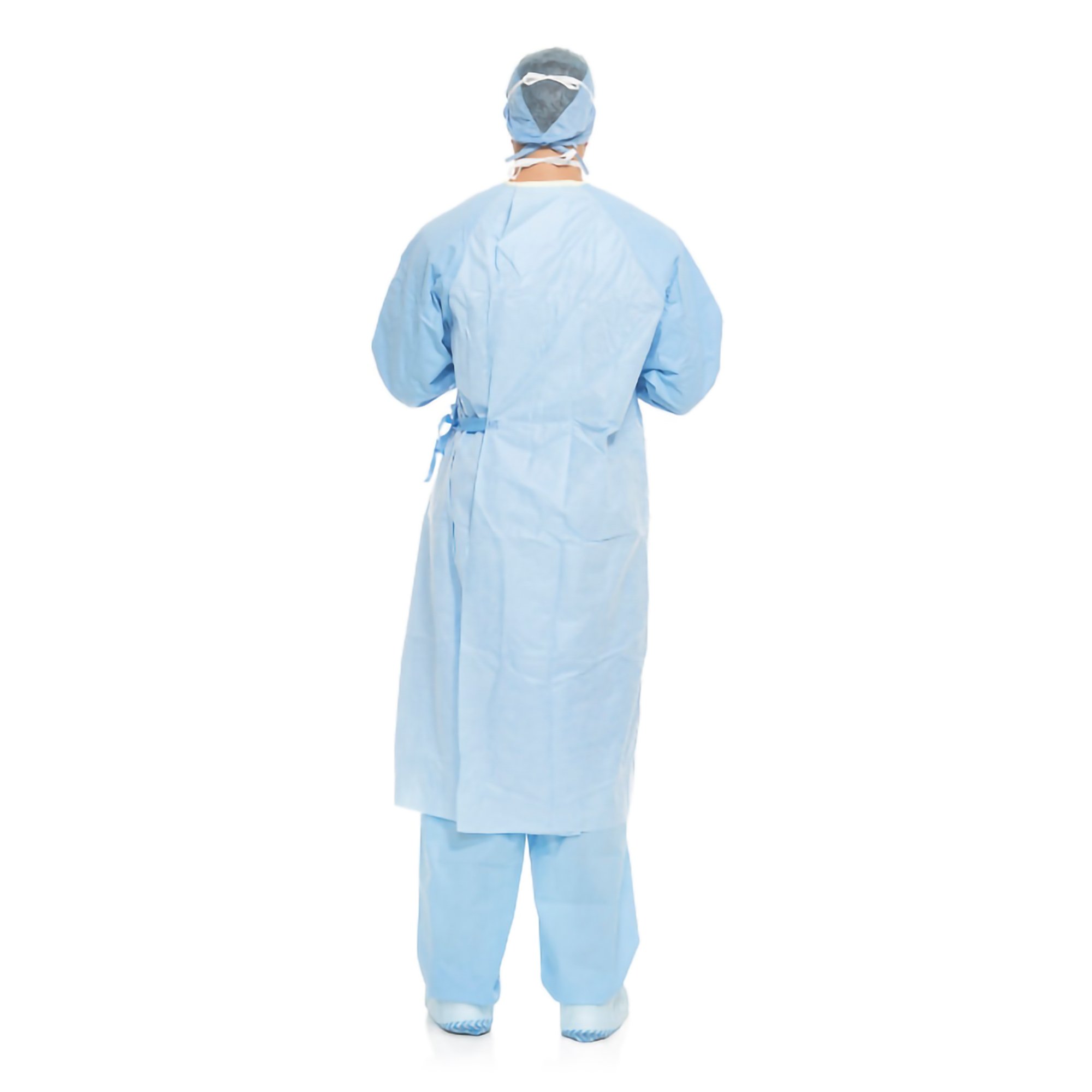 Aero Blue Surgical Gown with Towel, X-Large - Image 2