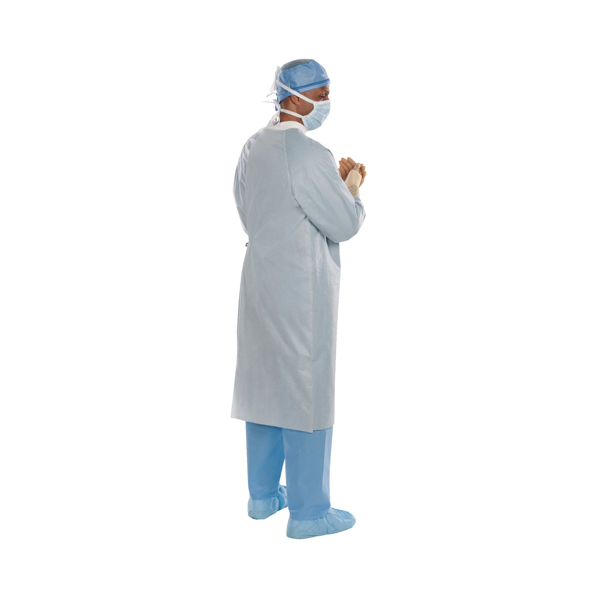 Aero Chrome Surgical Gown with Towel, Large - Image 5