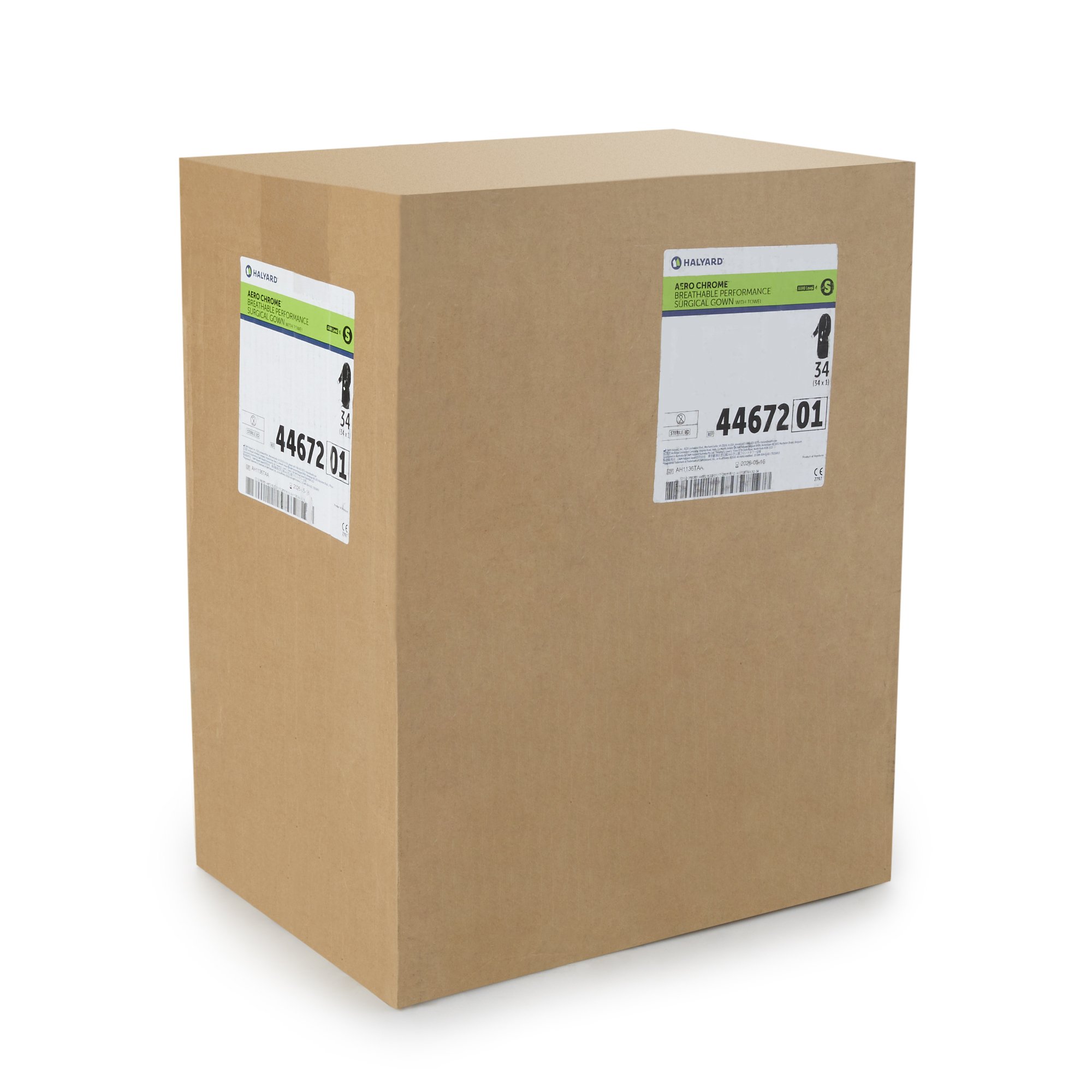 Aero Chrome Surgical Gown with Towel, Medium - Image 6