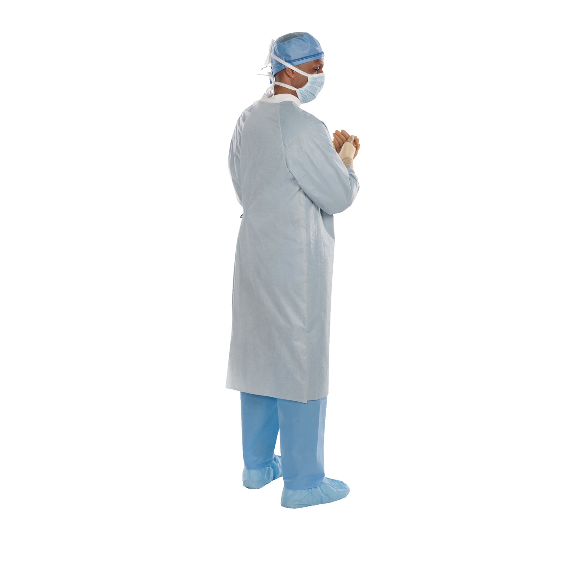 Aero Chrome Surgical Gown with Towel, X-Large / X-Long - Image 2