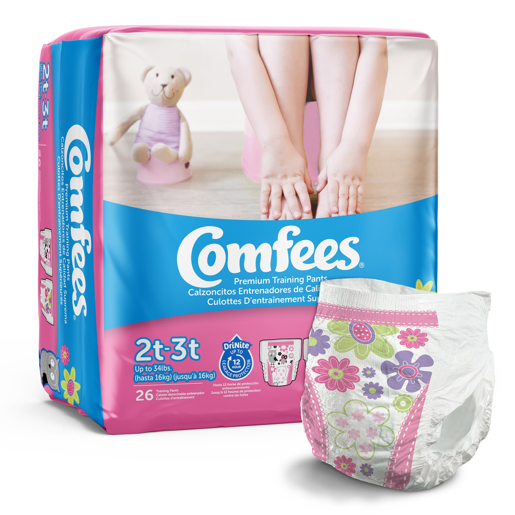 Attends Comfees® Training Pants, 2T to 3T - Image 2