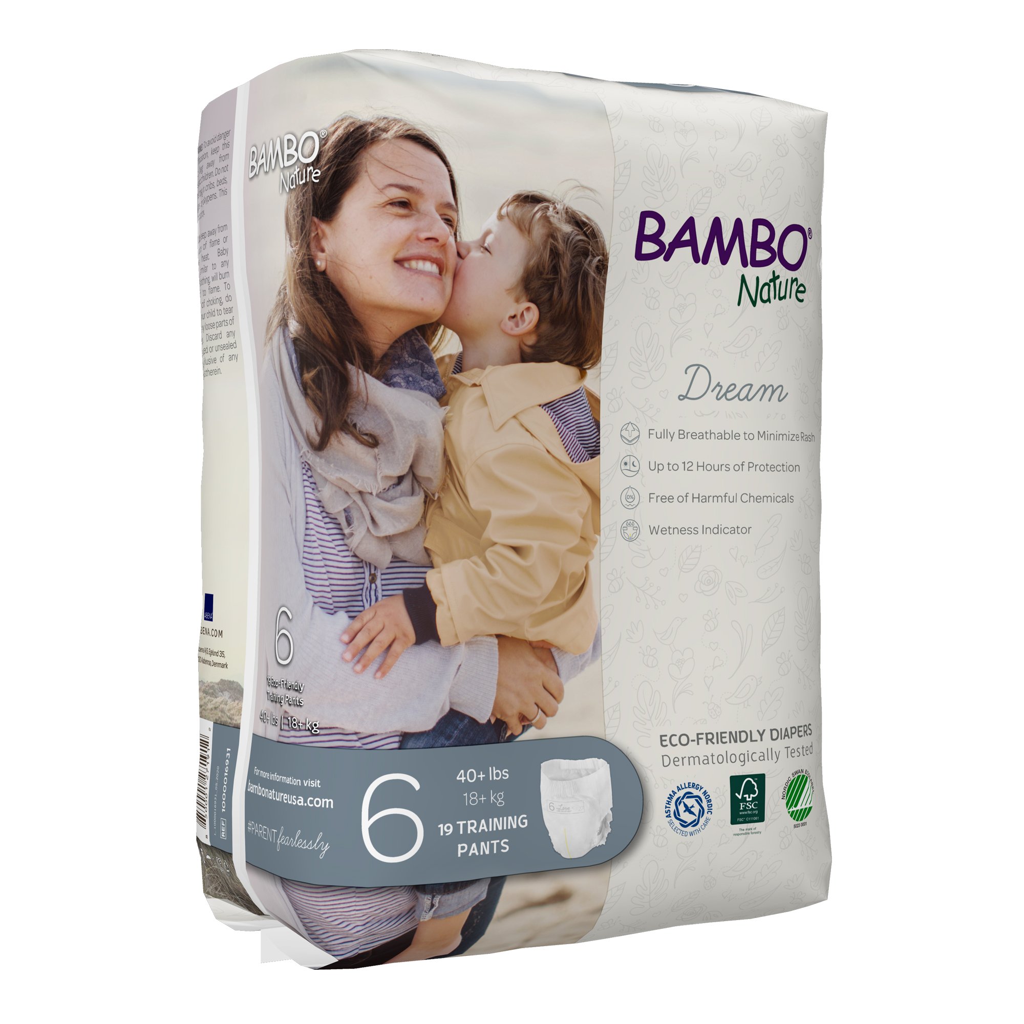 Bambo® Nature Dream Training Pants, Size 6 - Image 3