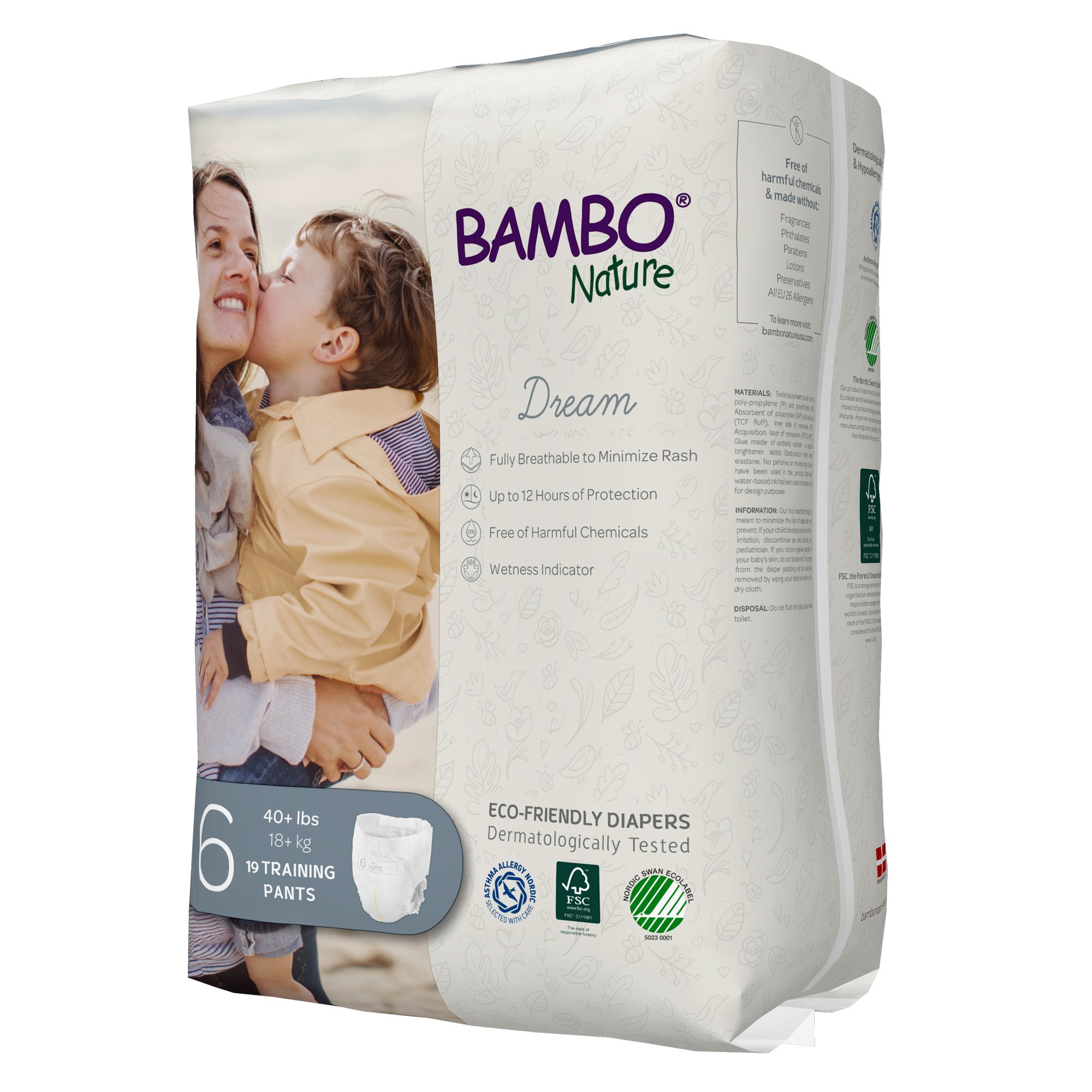 Bambo® Nature Dream Training Pants, Size 6 - Image 4