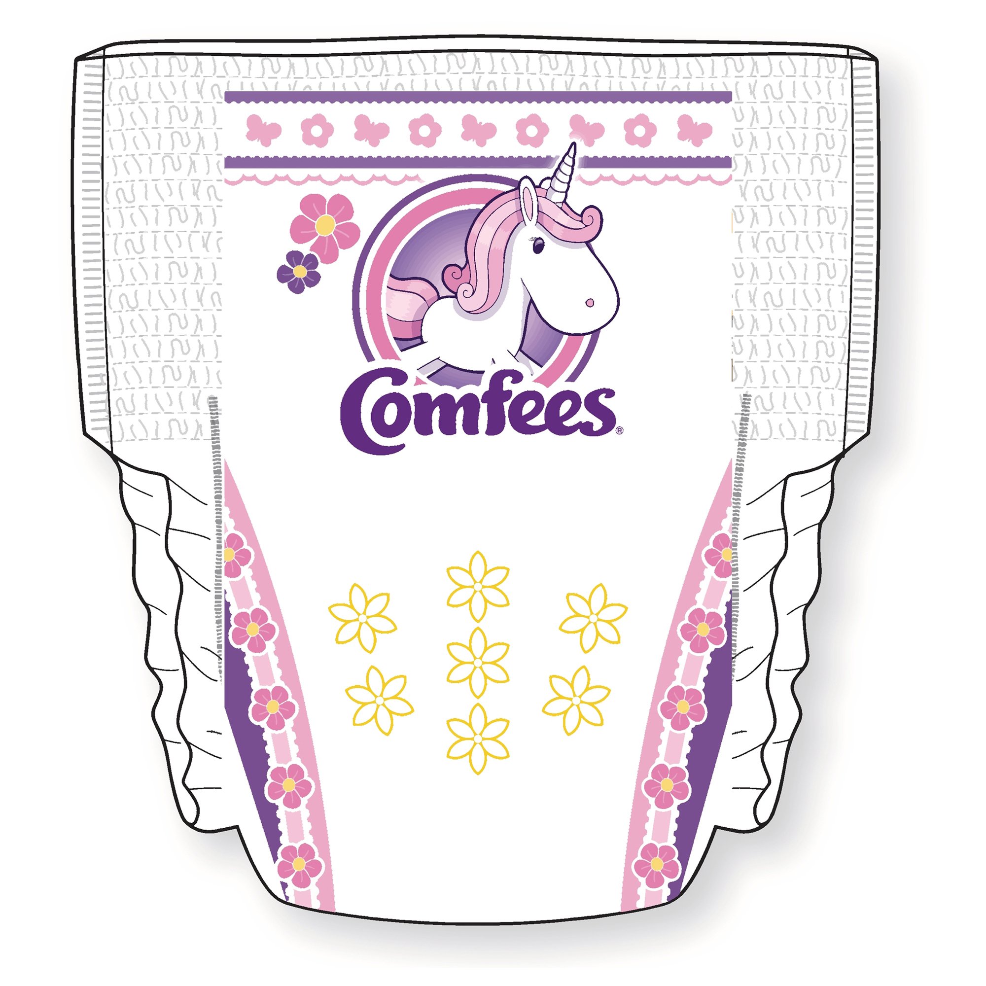 Comfees® Toddler Moderate-Absorbent Training Pants, 4T to 5T, Fun Graphics Print - Image 2