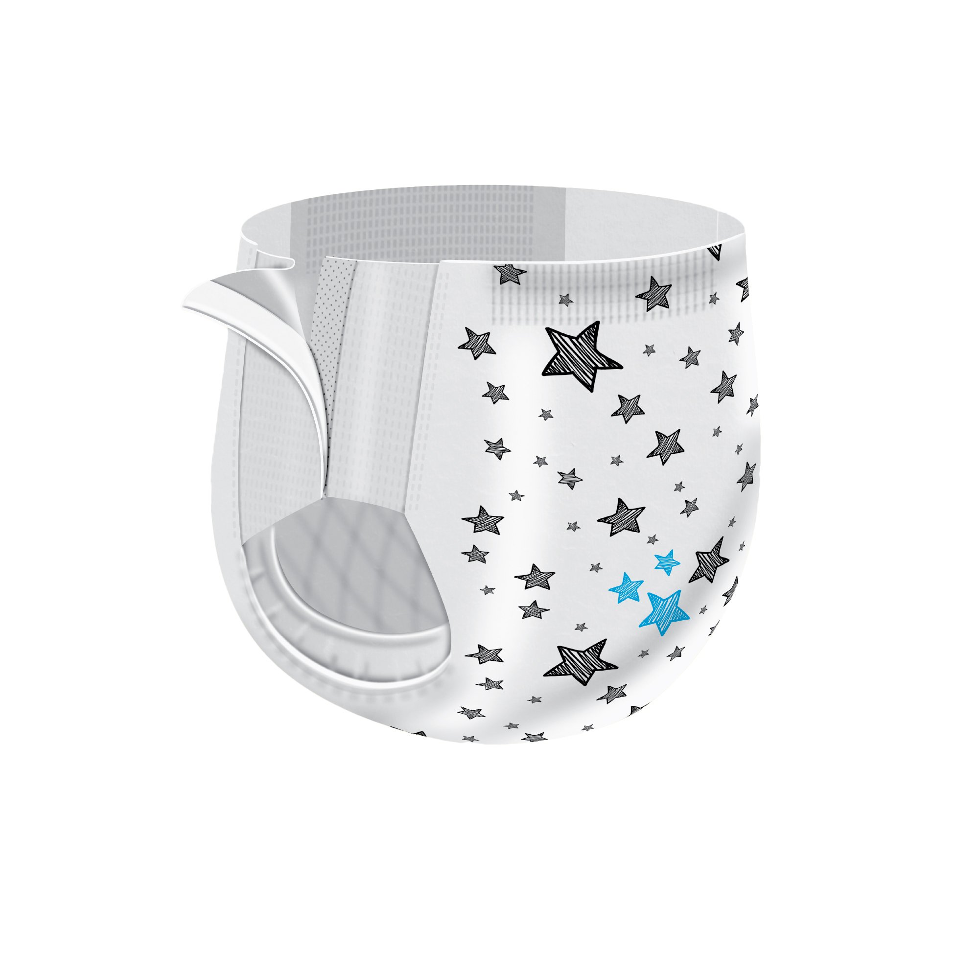 Cutie Pants® Toddler, Heavy Absorbency, Daytime/Overnight, 32 - 40 lbs, 3T to 4T - Image 2